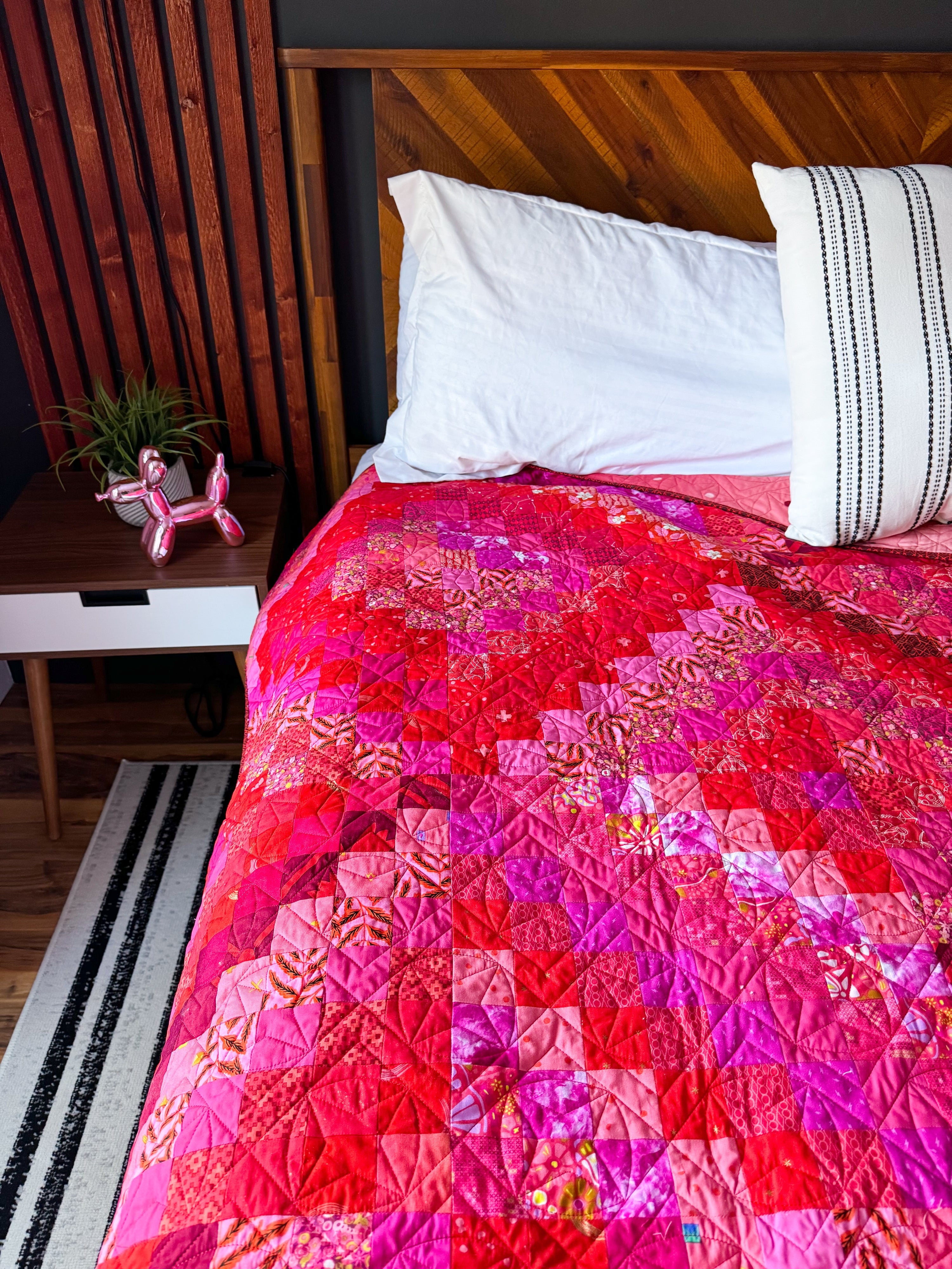 Ruby Scrappy Trip Quilt