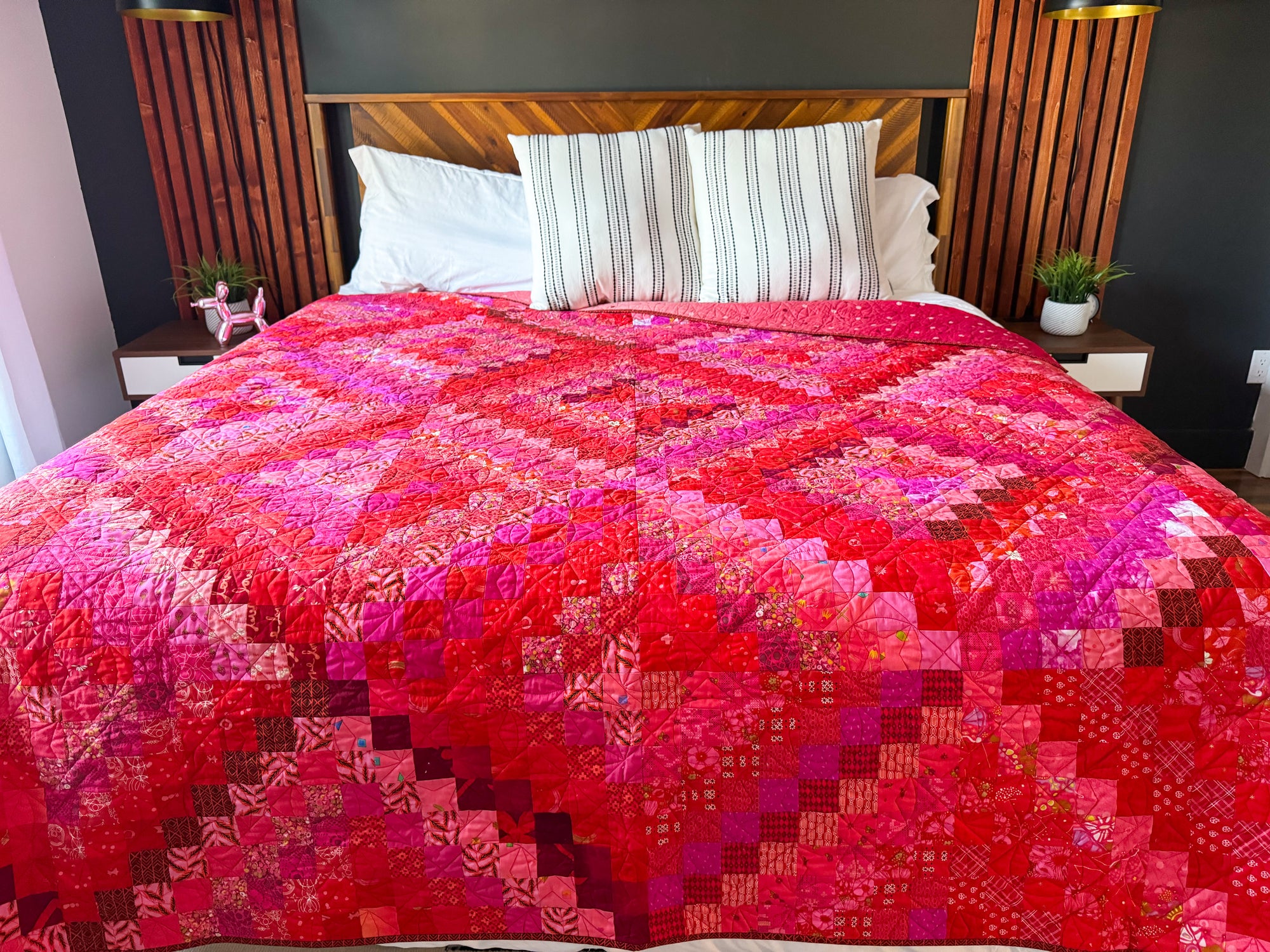 Ruby Scrappy Trip Quilt