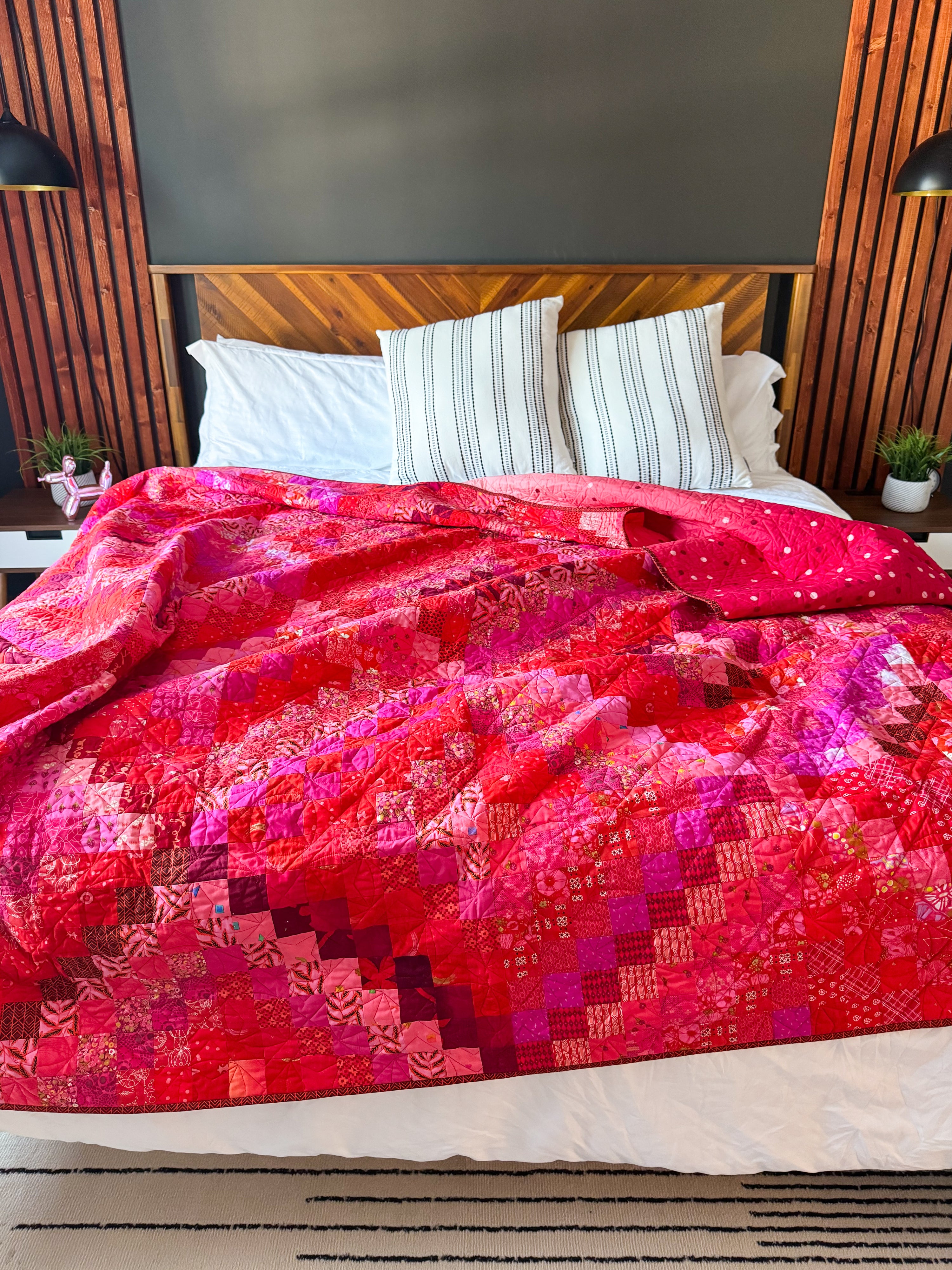 Ruby Scrappy Trip Quilt