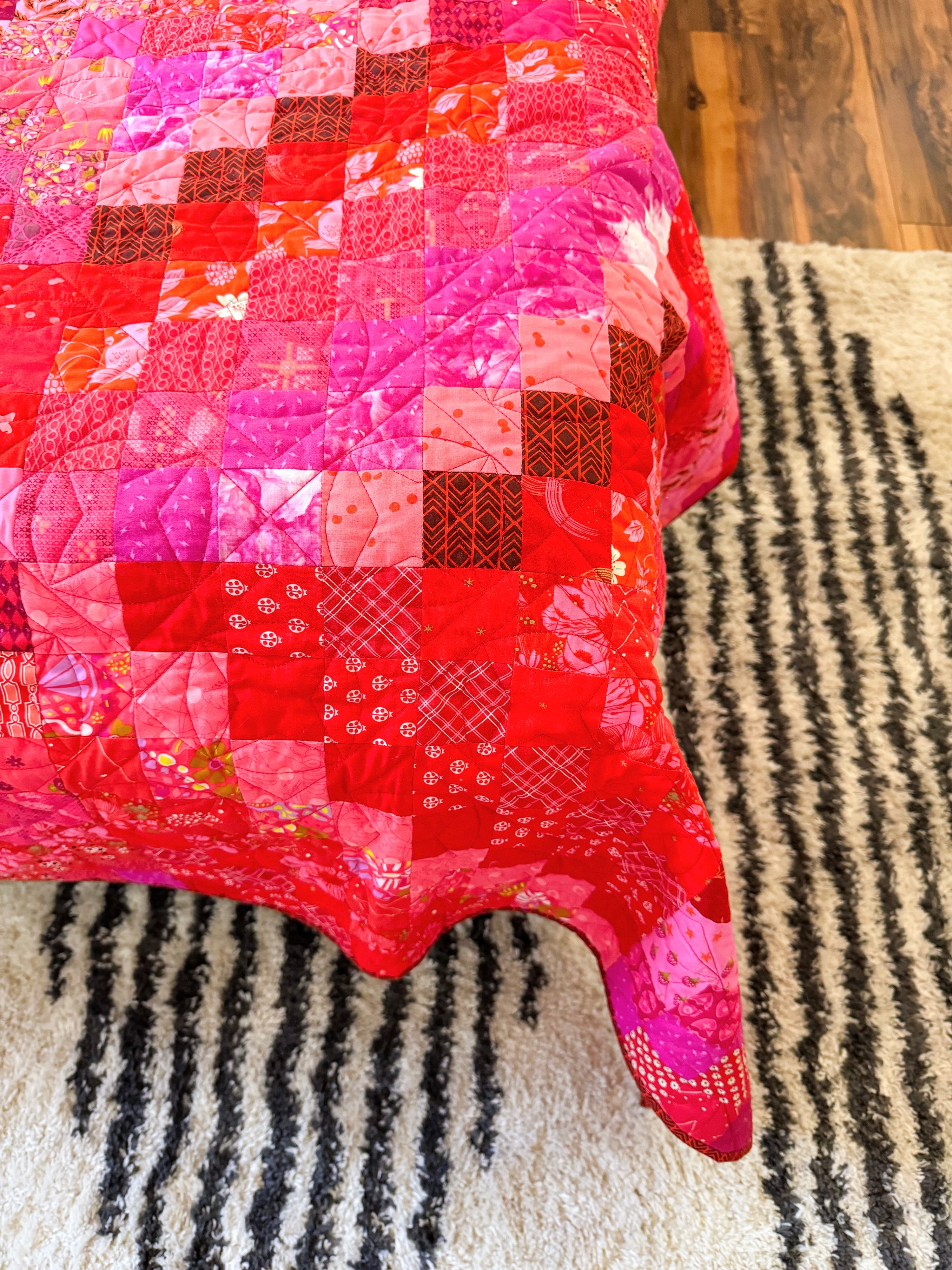 Ruby Scrappy Trip Quilt