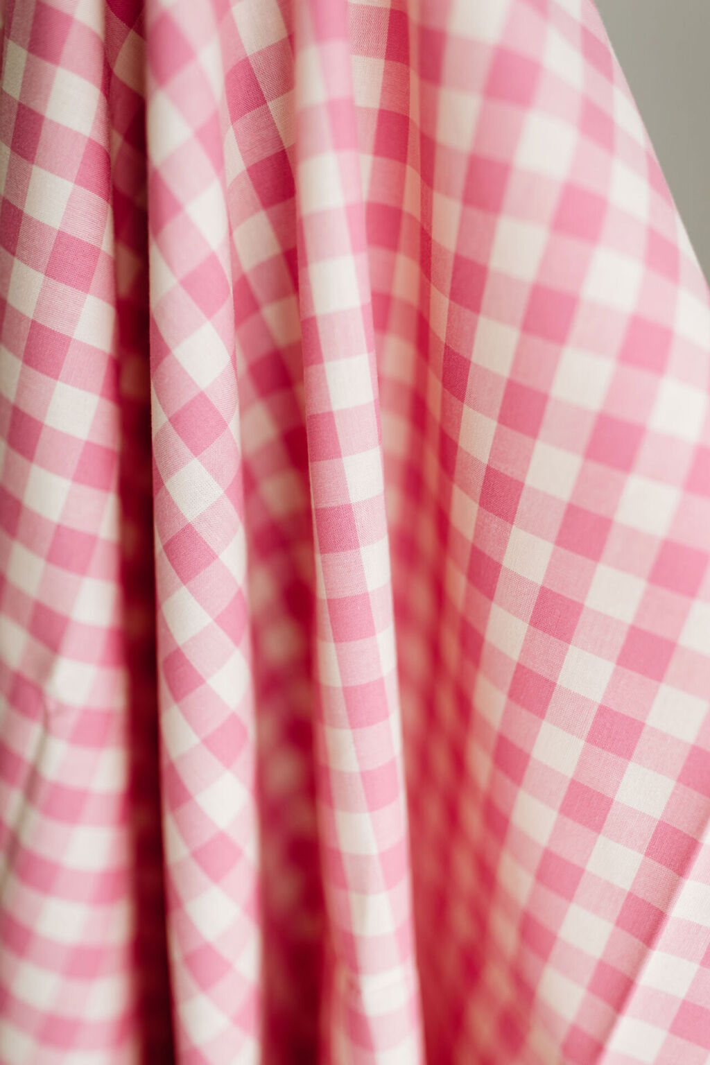 Woven Gingham - Bubblegum
