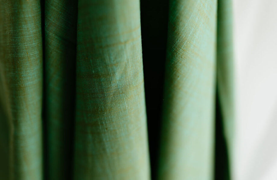Picnic Woven Slub - Green Apple