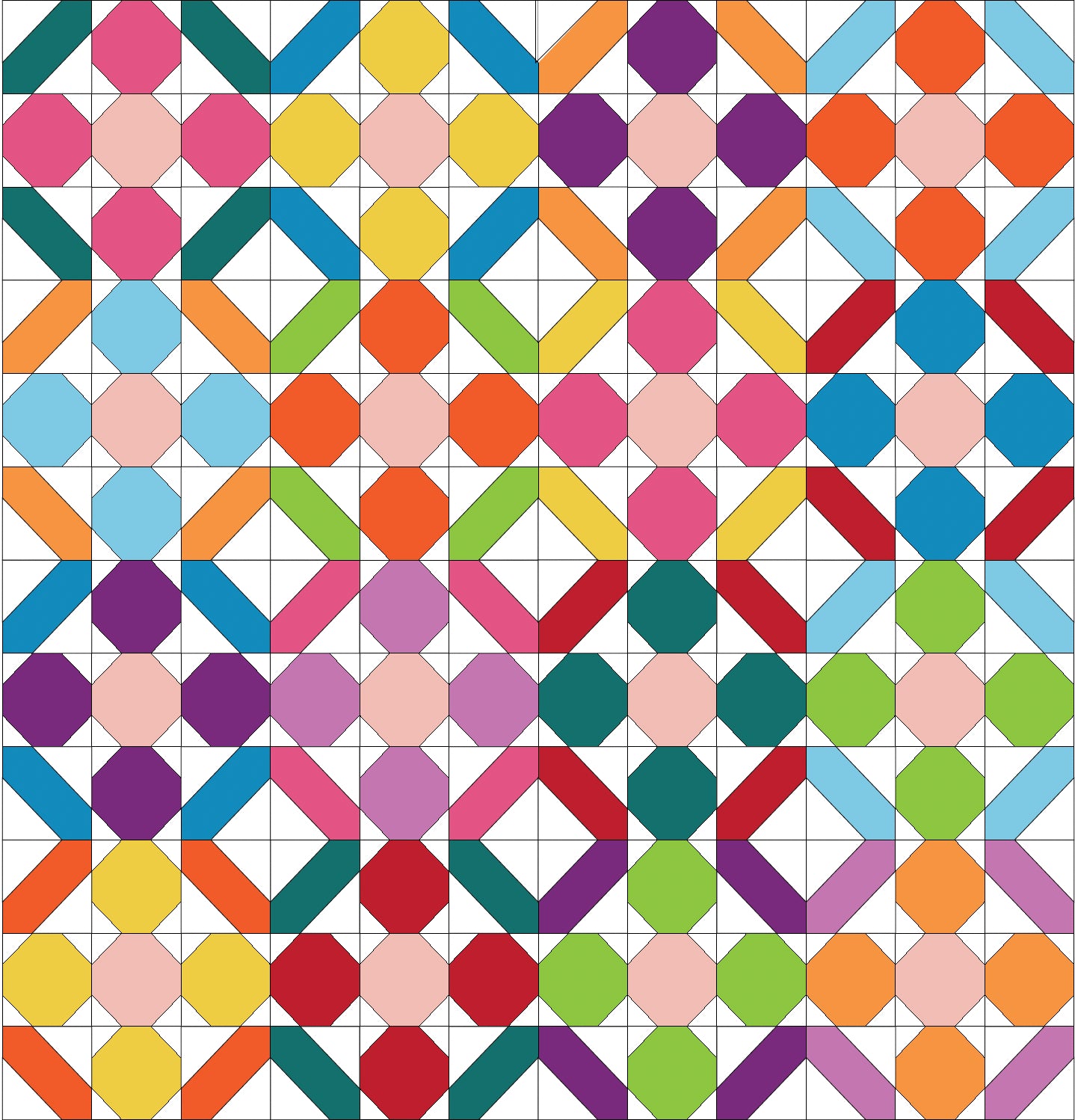 Knuffel Quilt Pattern PDF