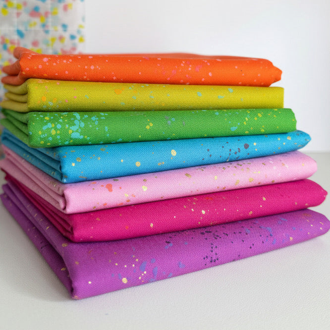 Electric Speckled - 7 FQ Bundle