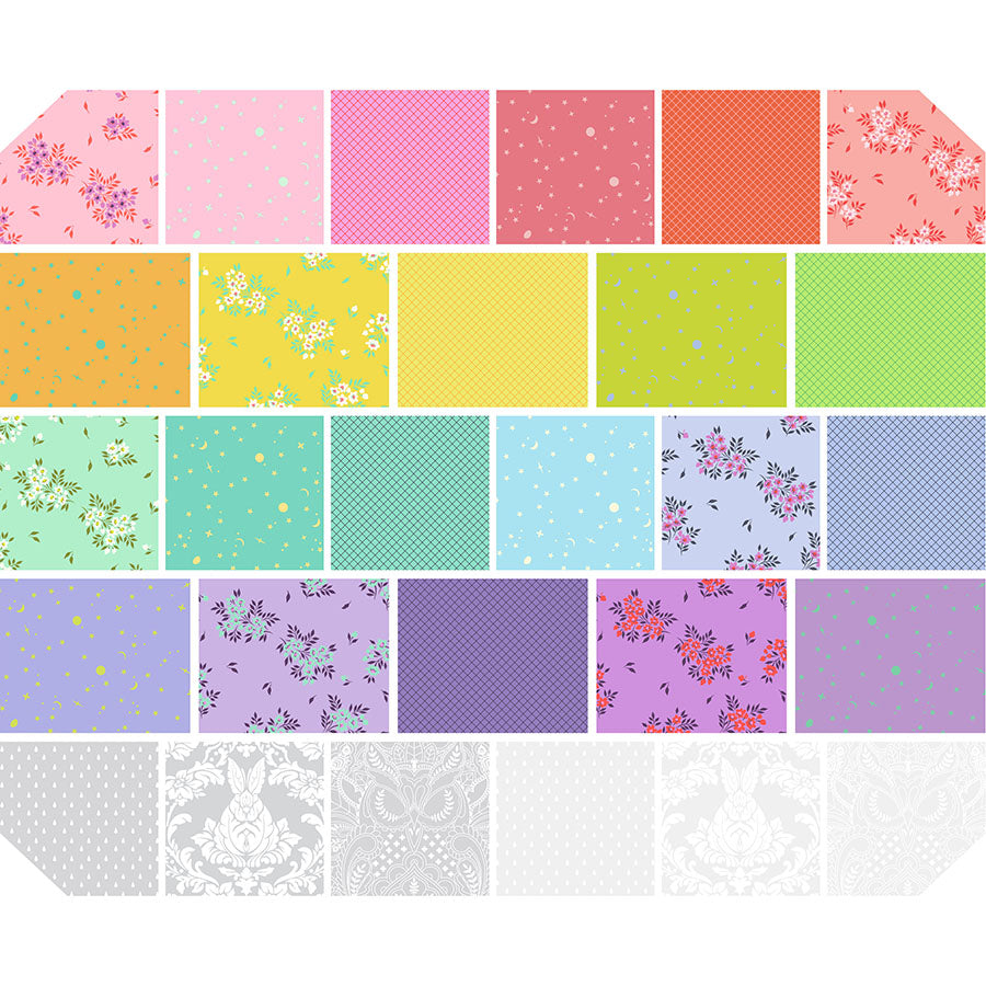 True Colors - 28 FQ Bundle - Tula Pink