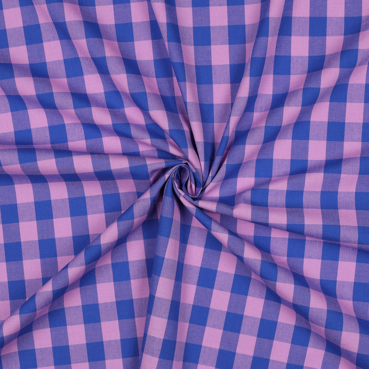 Yarn-Dyed Checks - Blueberry