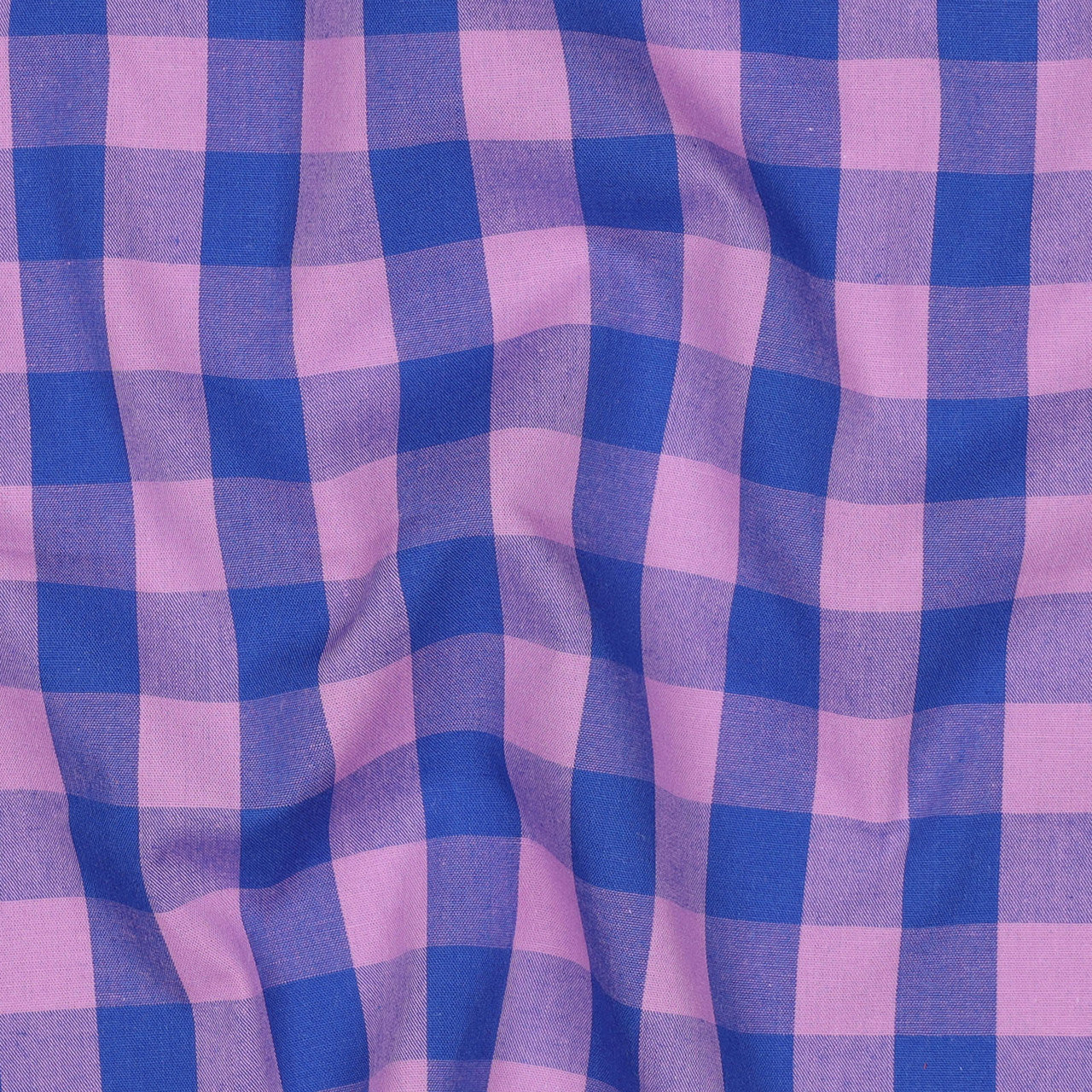 Yarn-Dyed Checks - Blueberry