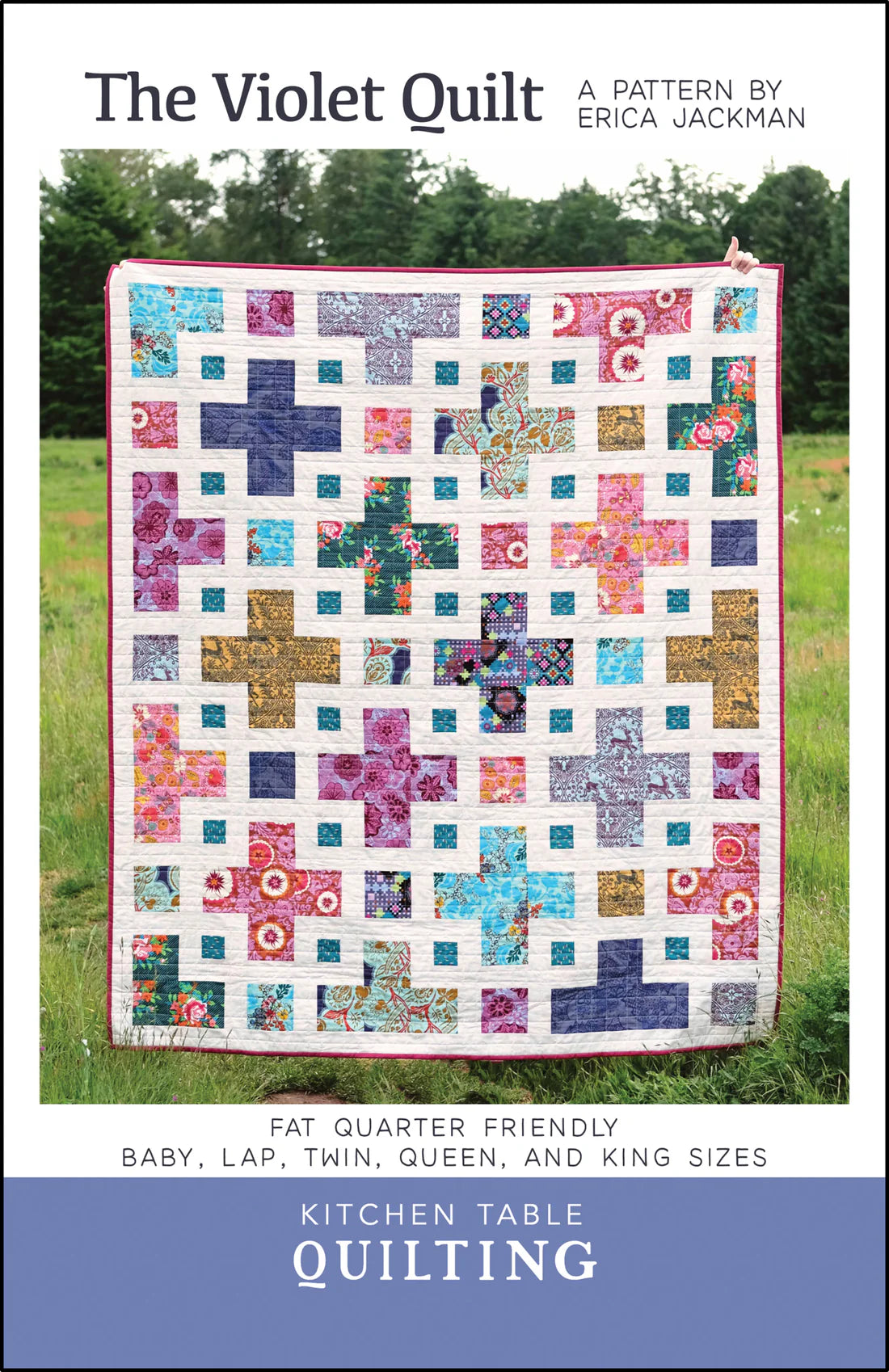 The Violet Quilt Pattern - Kitchen Table Quilting