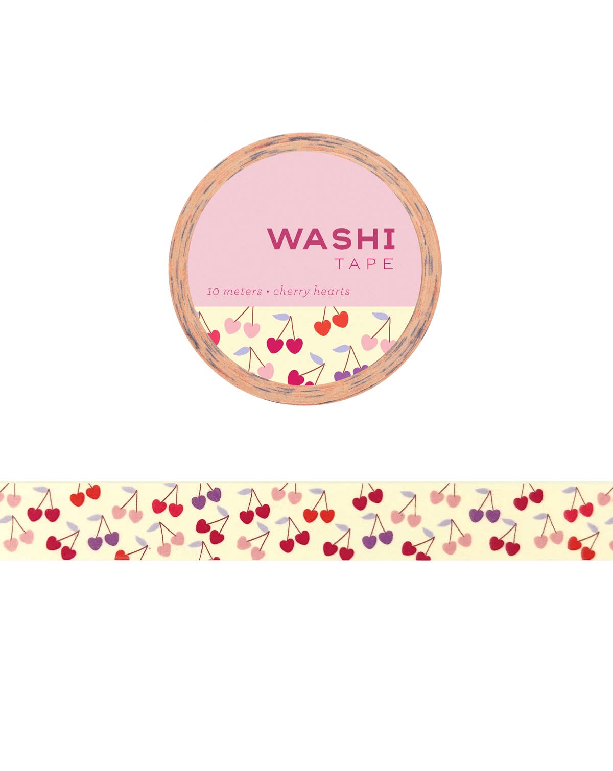 Cherry Hearts - Washi Tape