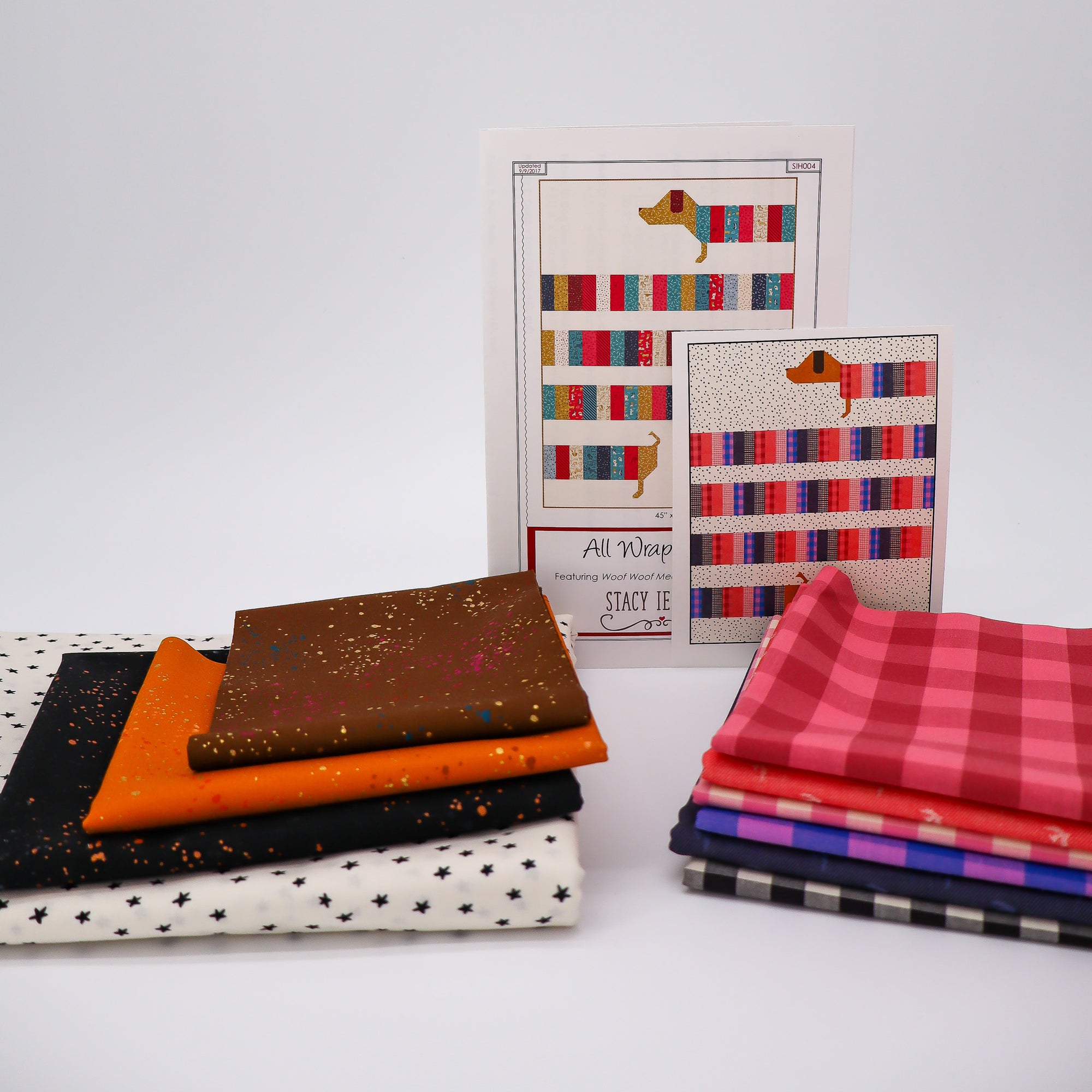 All Wrapped Up Quilt Kit: Checkered Shirt
