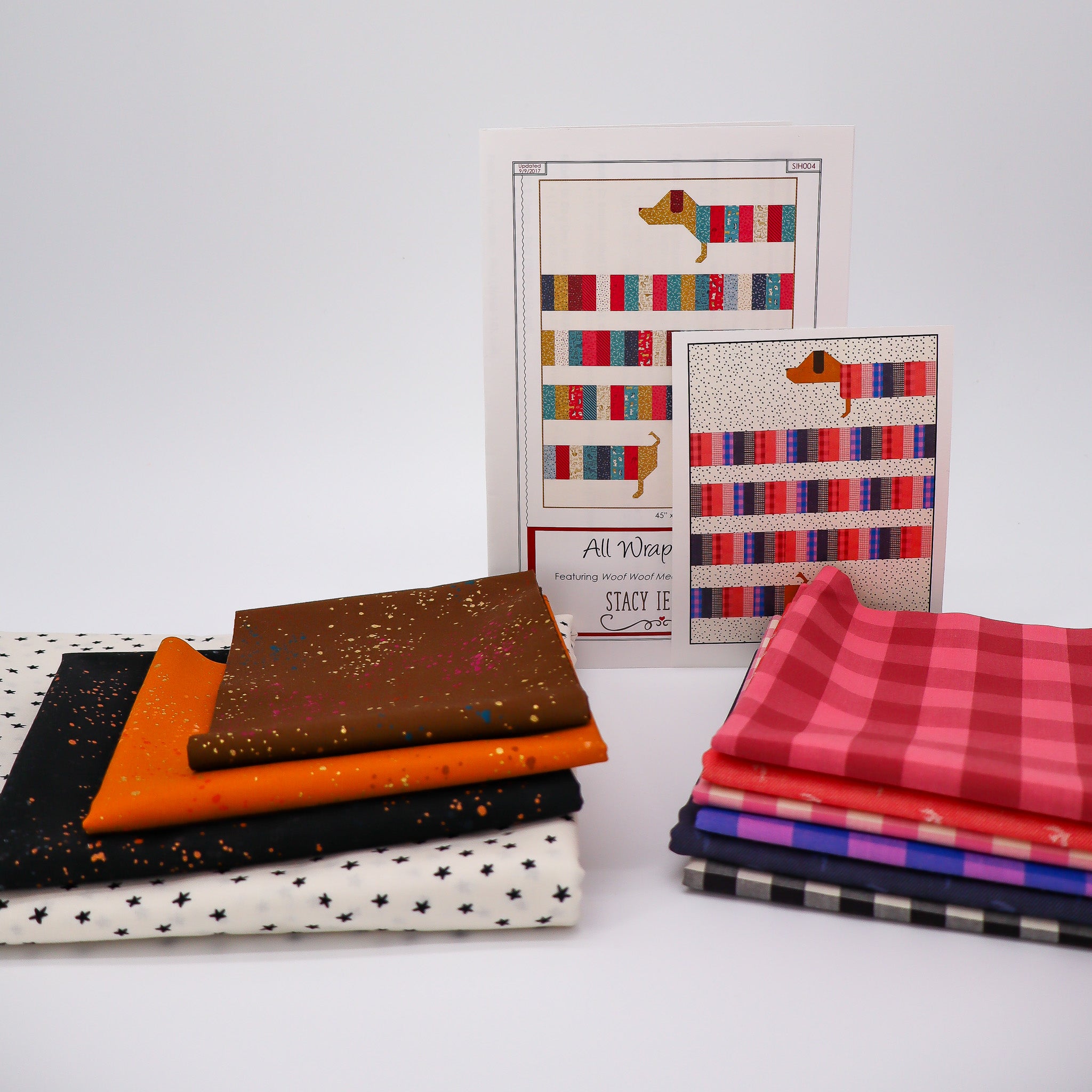 All Wrapped Up Quilt Kit: Checkered Shirt