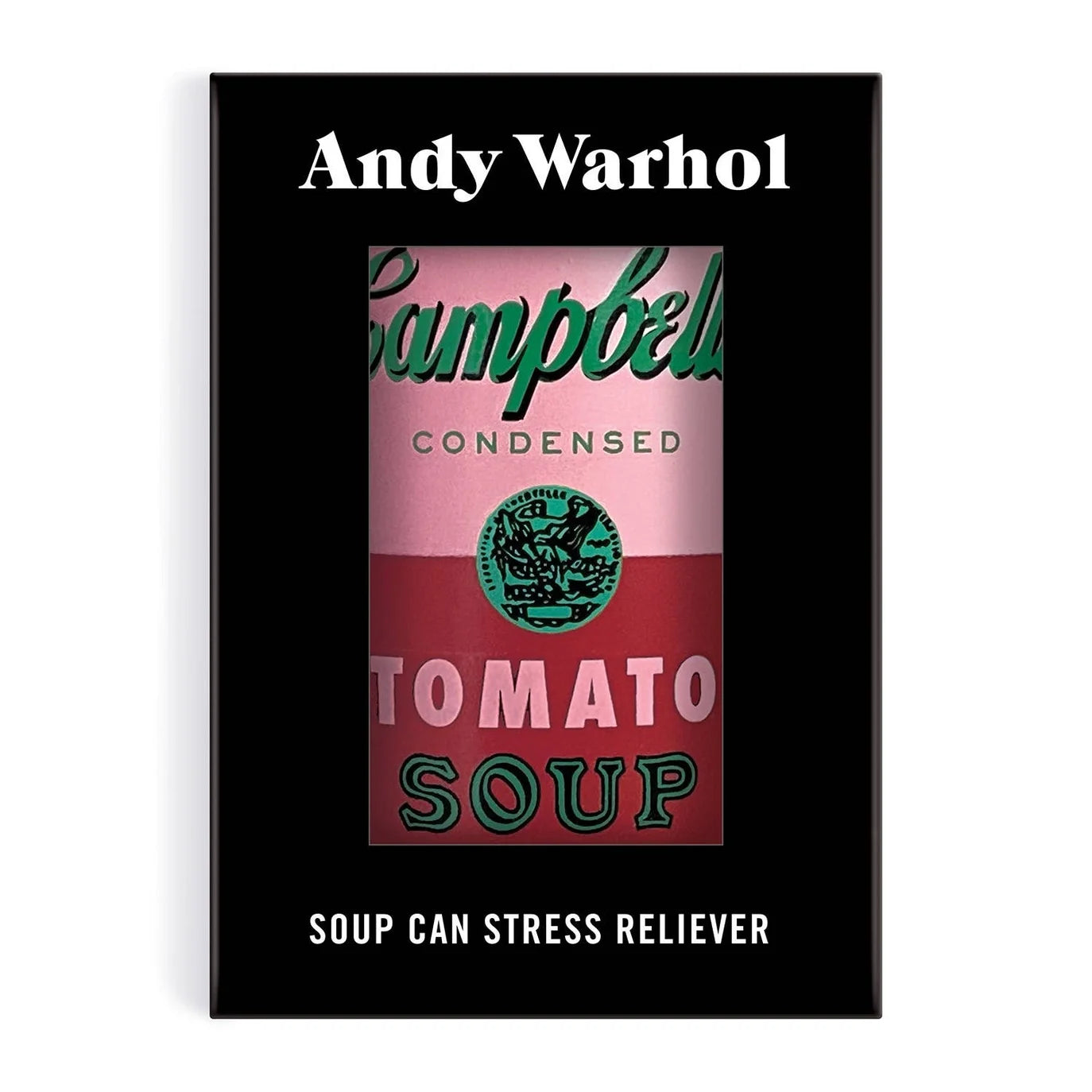 Andy Warhol Soup Can stress reliever fidget