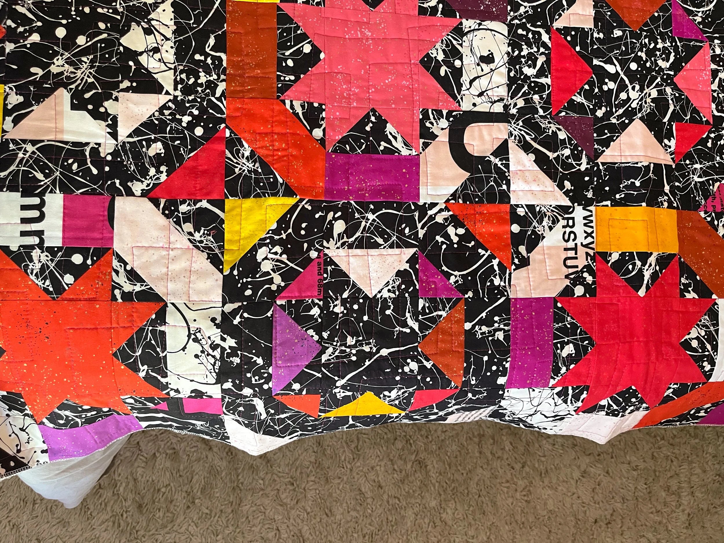 Art Teacher Throw Quilt