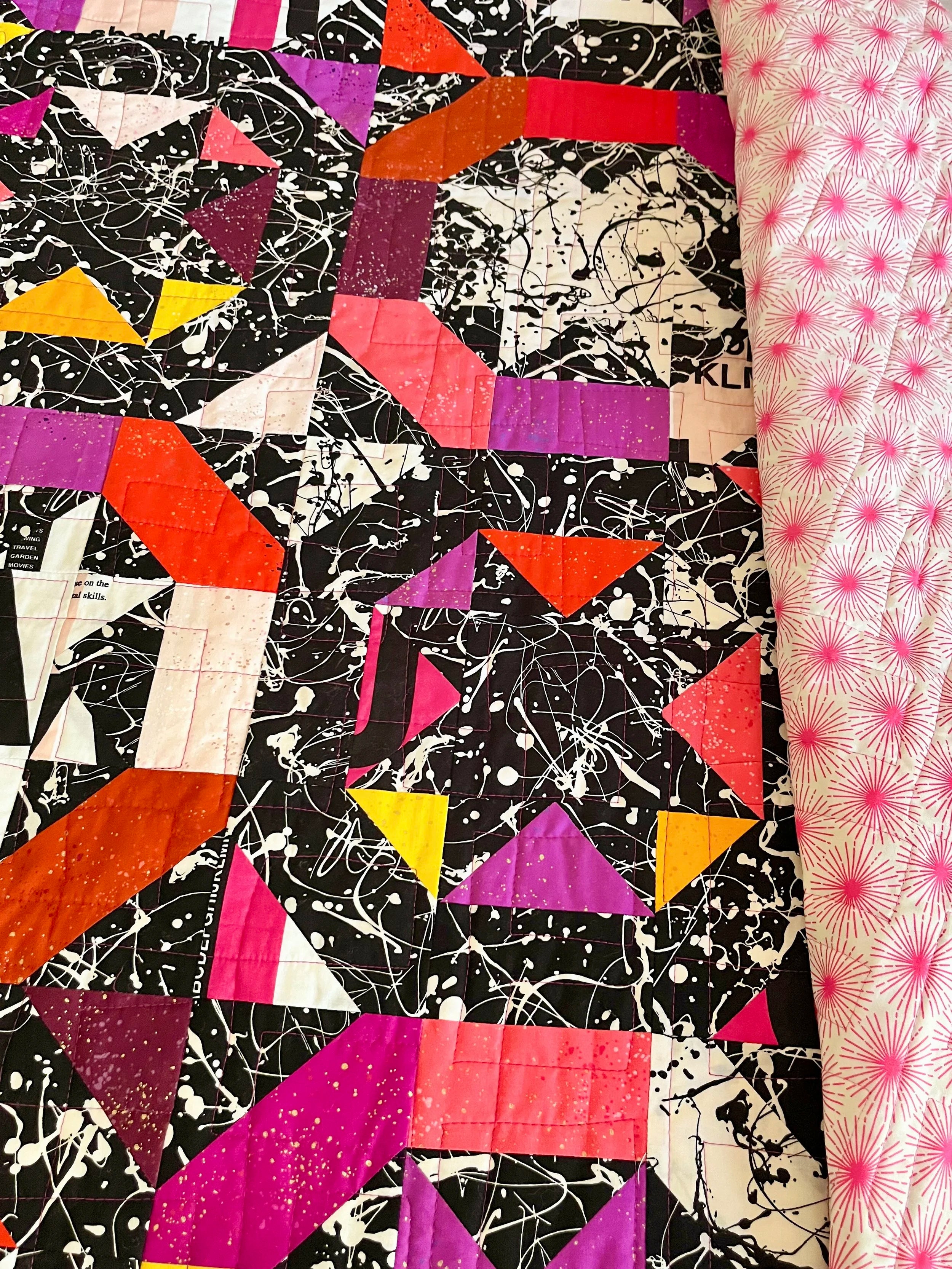 Art Teacher Throw Quilt