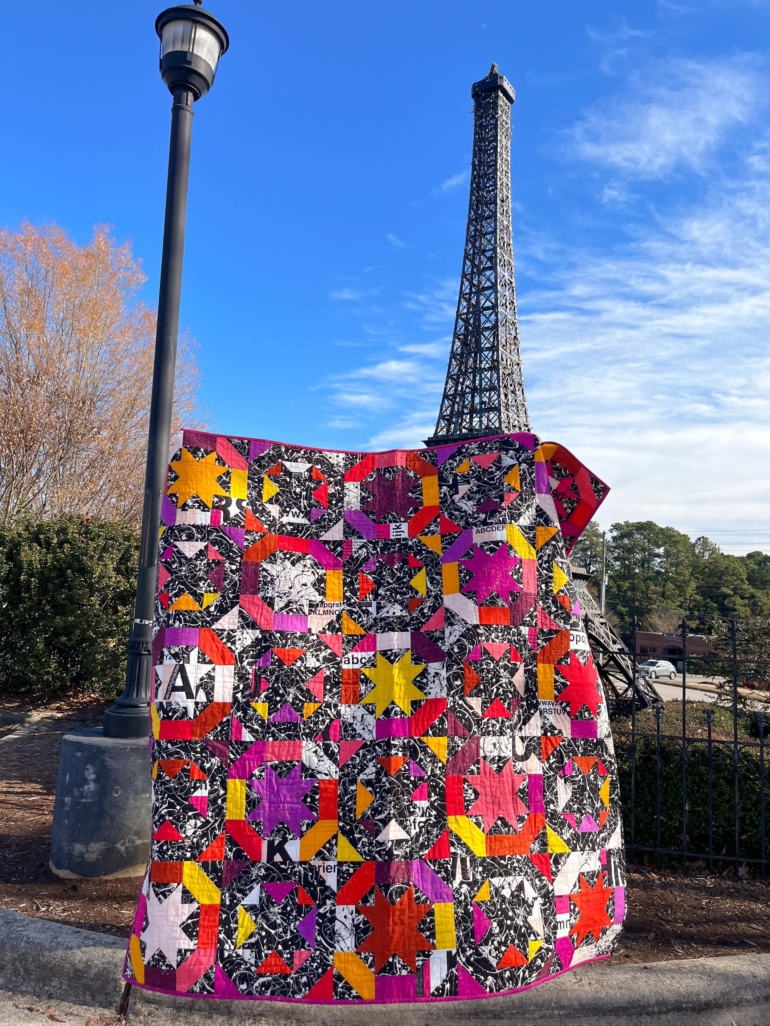 Art Teacher Throw Quilt