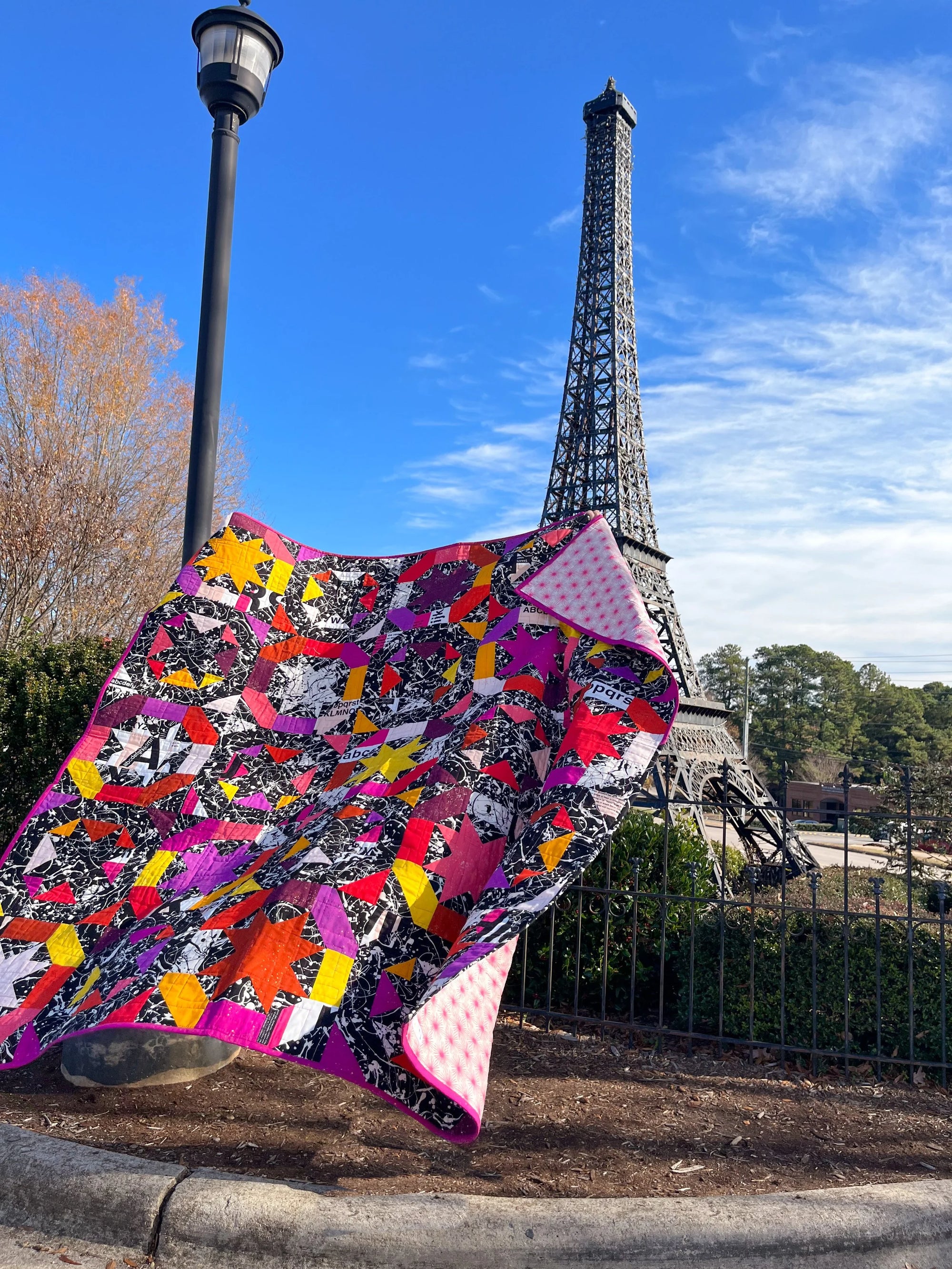 Art Teacher Throw Quilt