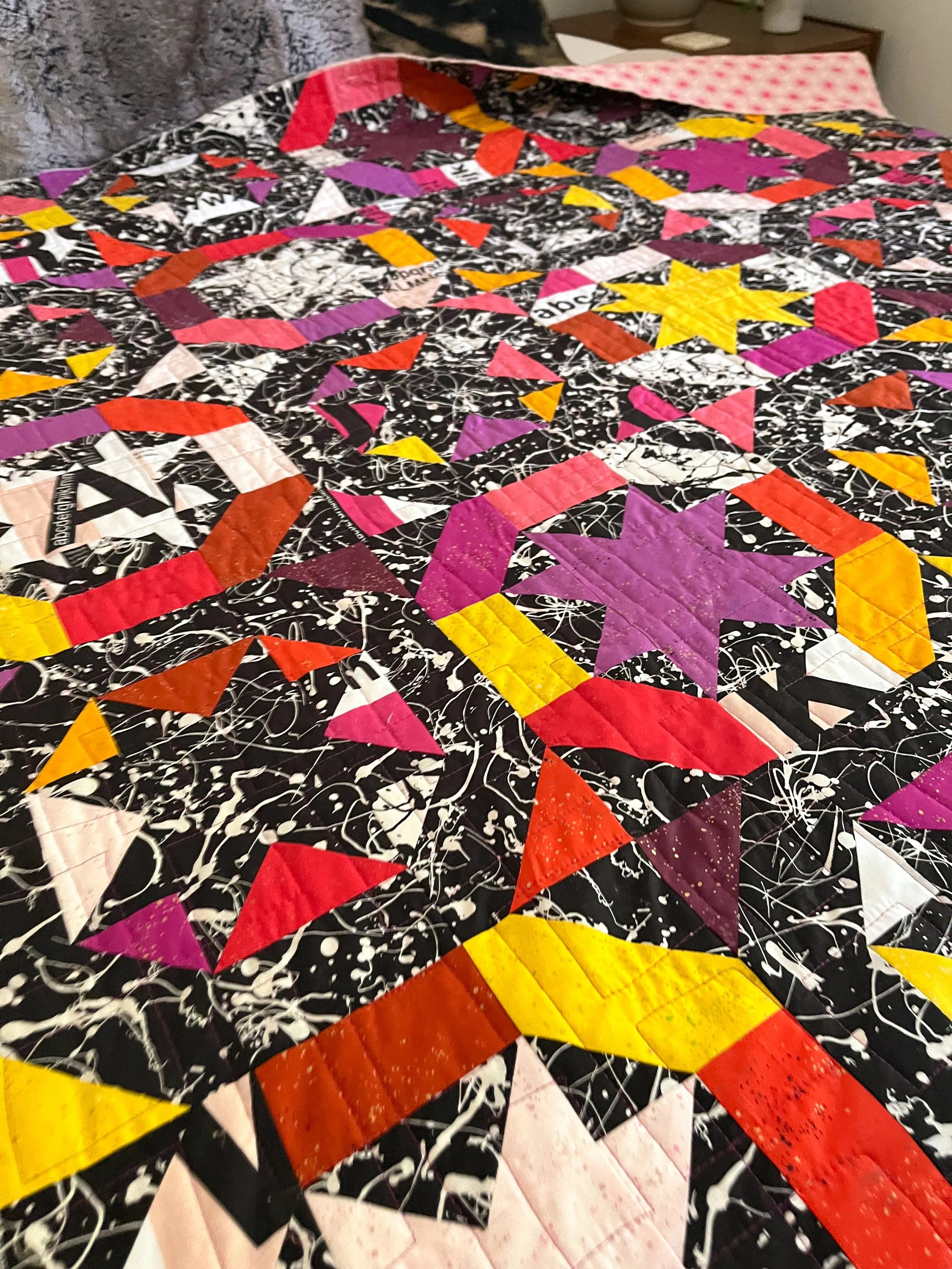 Art Teacher Throw Quilt
