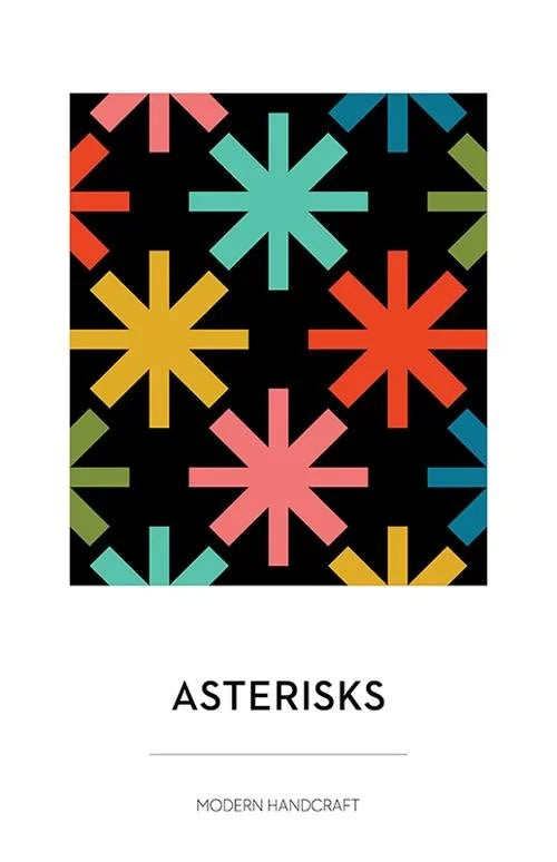 Asterisks quilt pattern - Modern Handcraft