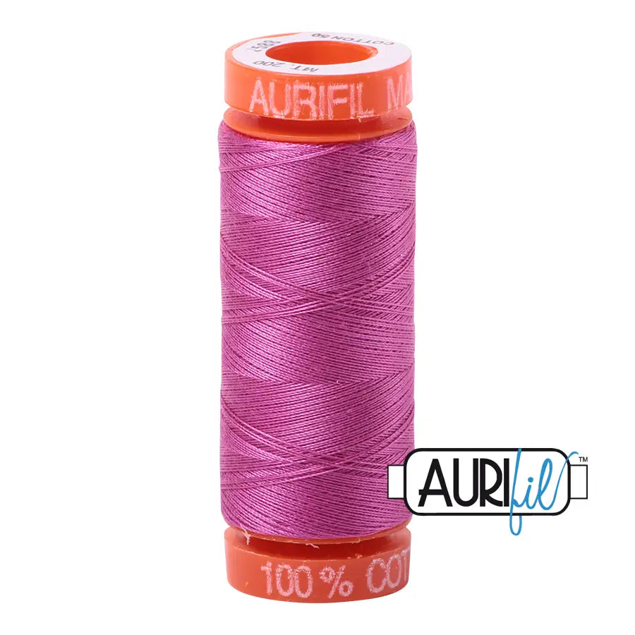 Aurifil 50wt Cotton Thread - Light Magenta (#2588) - Small Spool