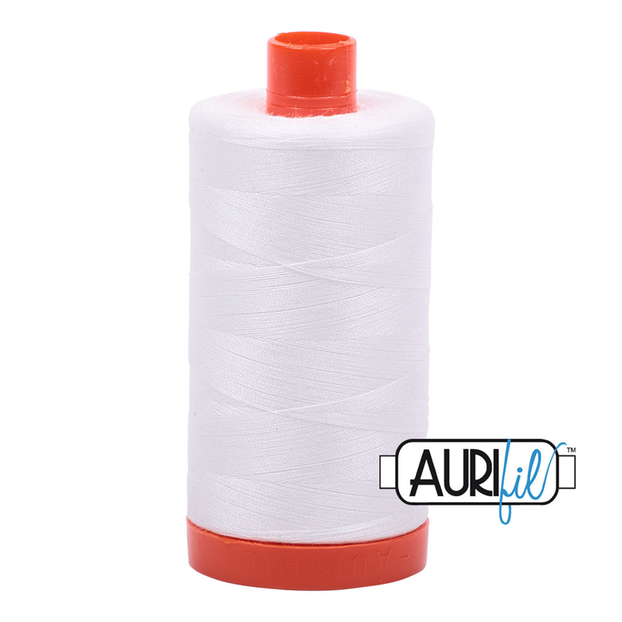 Aurifil 50wt Cotton Thread - Natural White (#2021) - Spool
