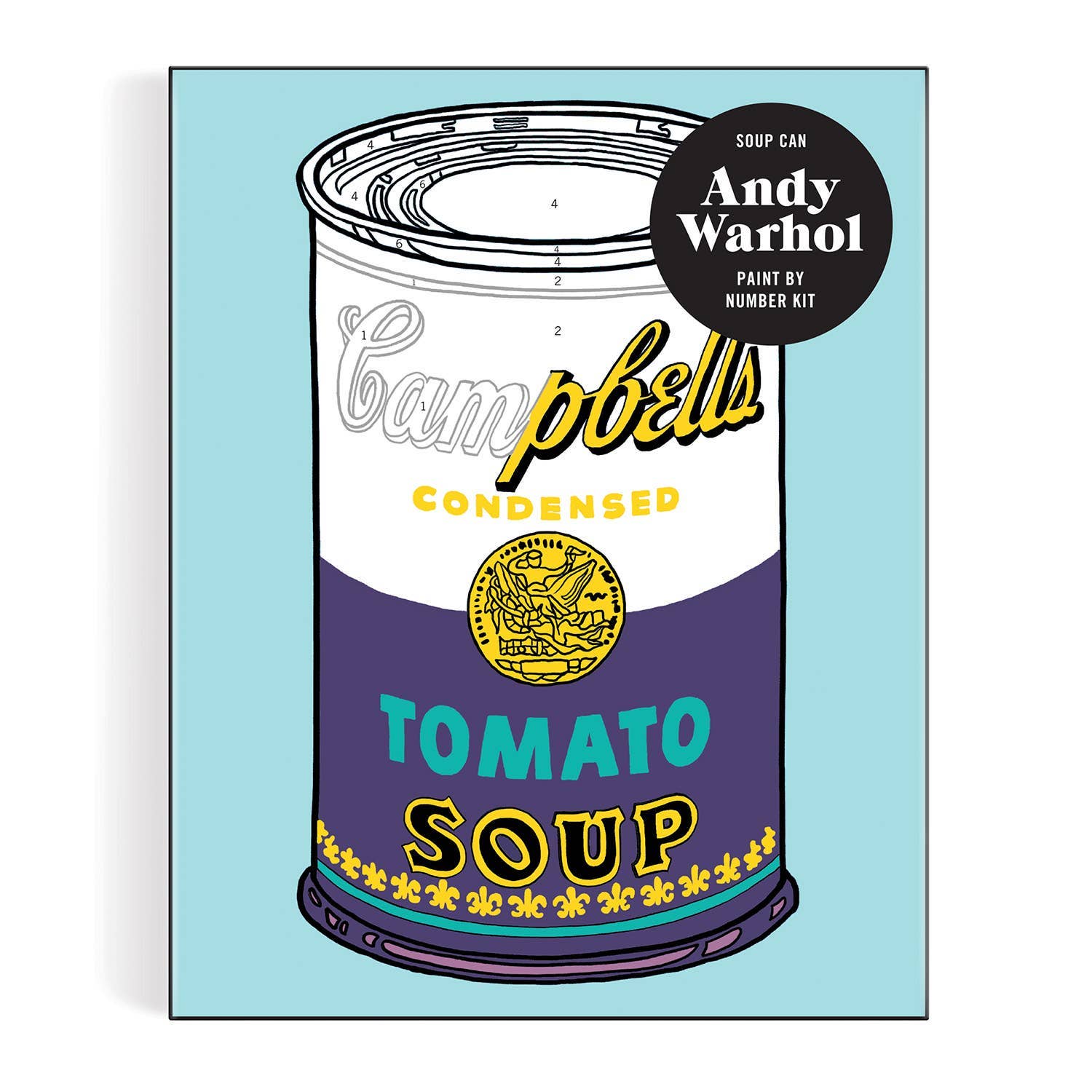 Andy Warhol Soup Can - Paint By Number Kit