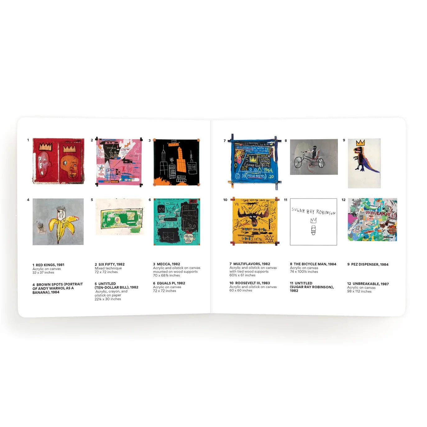 Basquiat Colors - baby board book