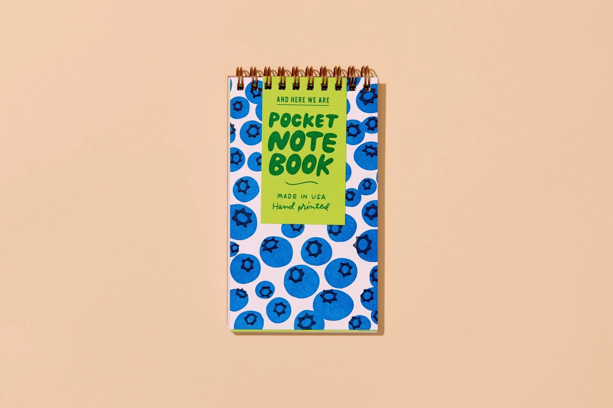Blueberry Pocket Notebook