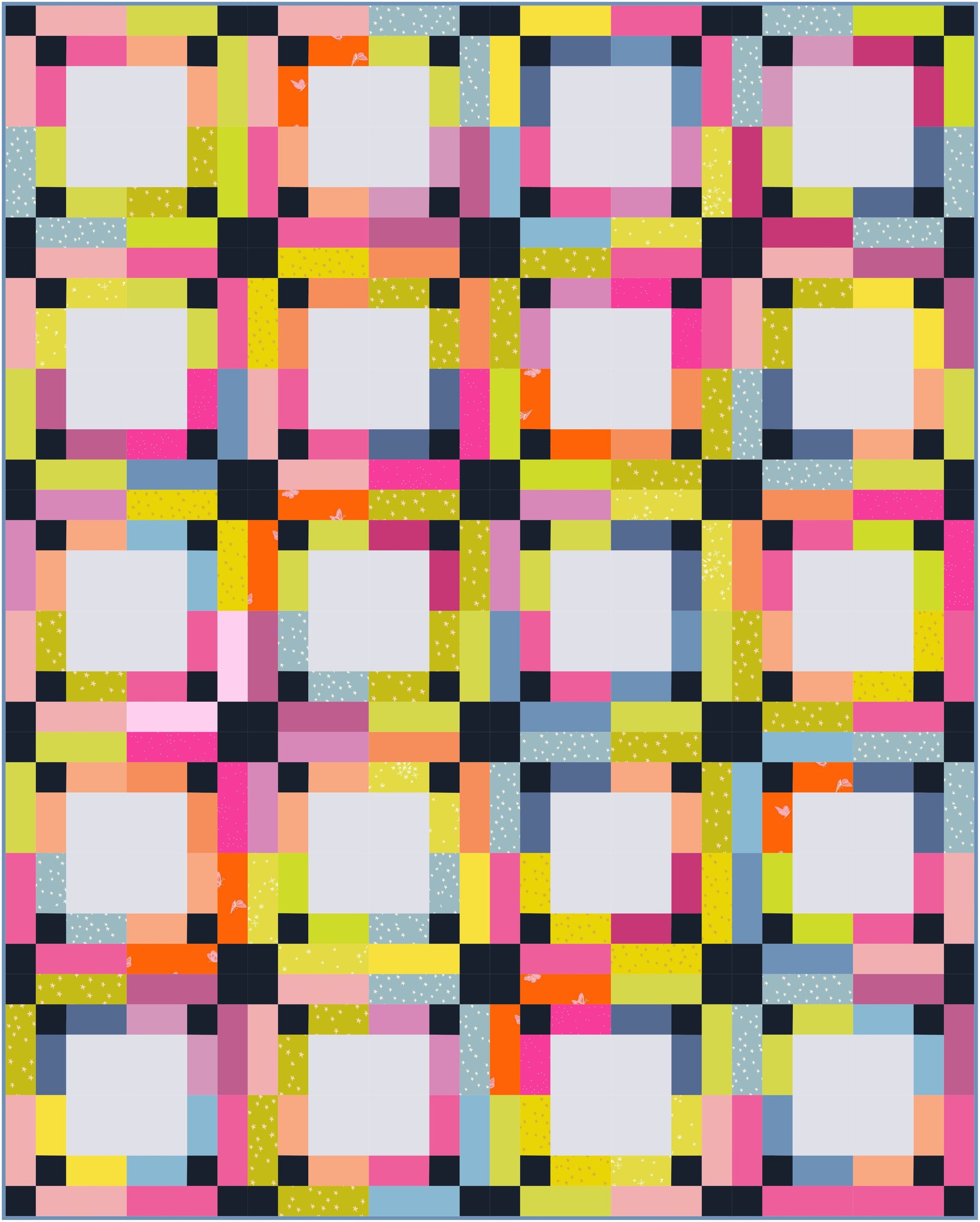 Bonnie Twist Quilt Kit - Bizarra Twist