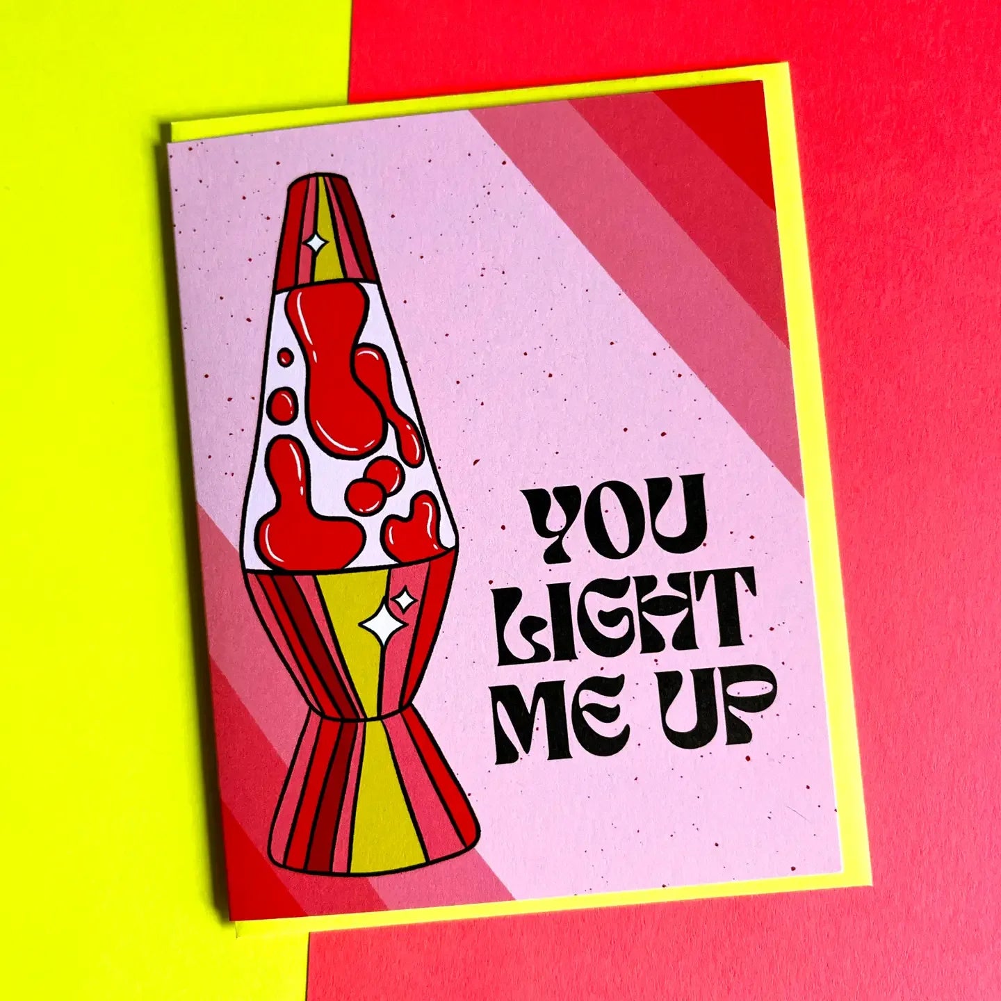 Lava Lamp Love Card