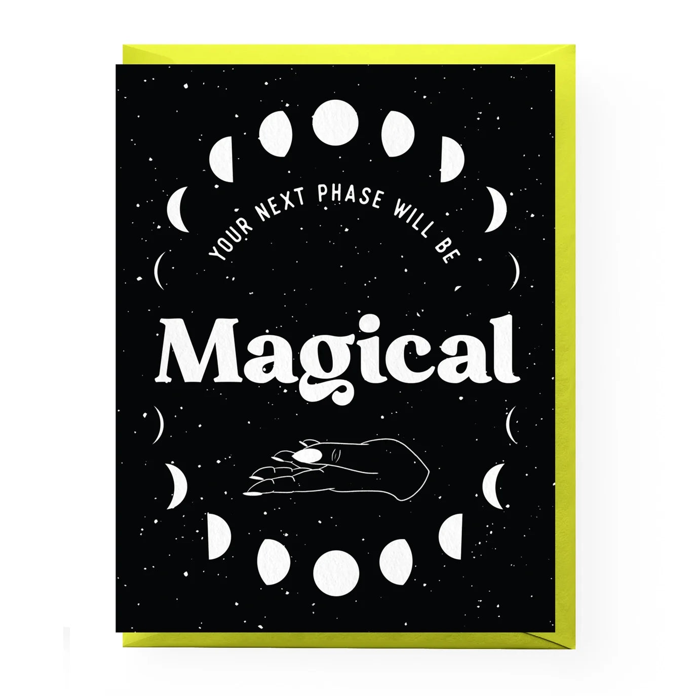 Moon Phase congratulations card