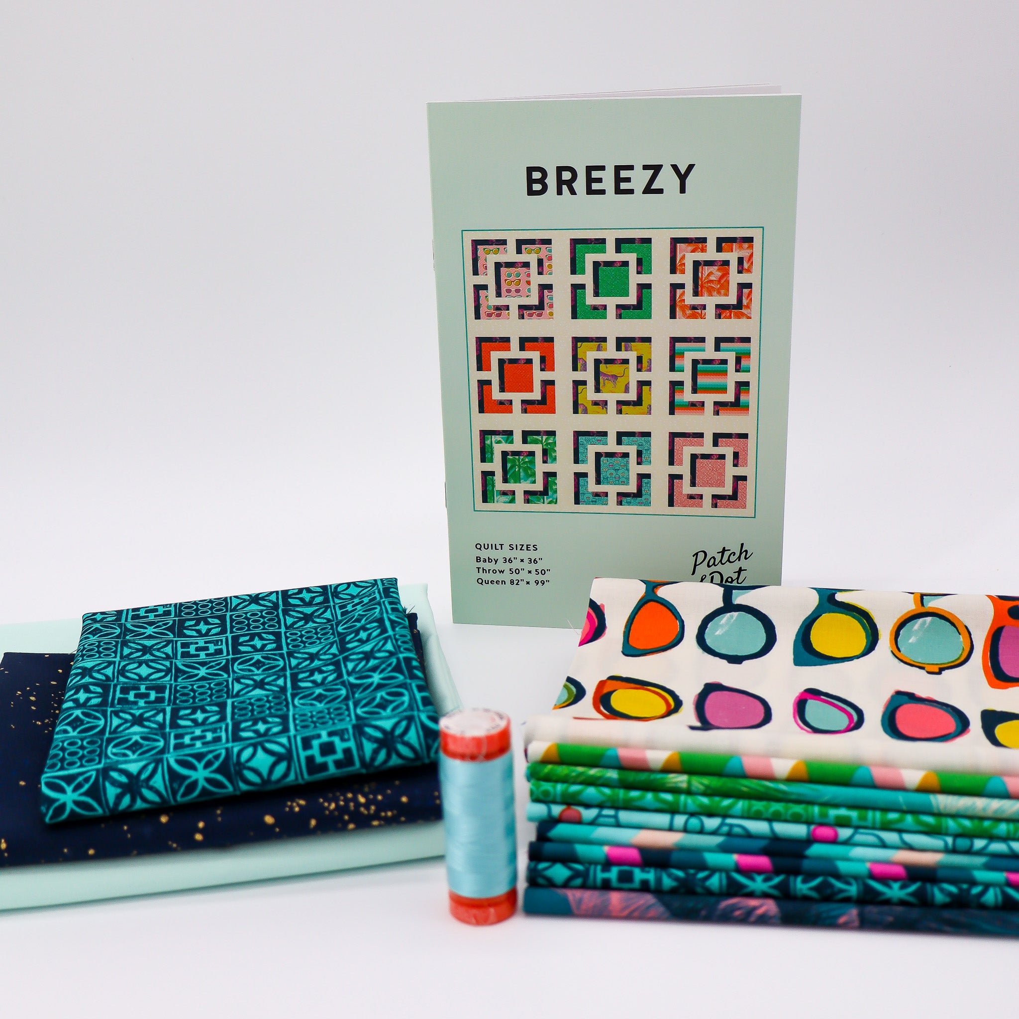 Breezy Quilt Kit - Shady Poolside