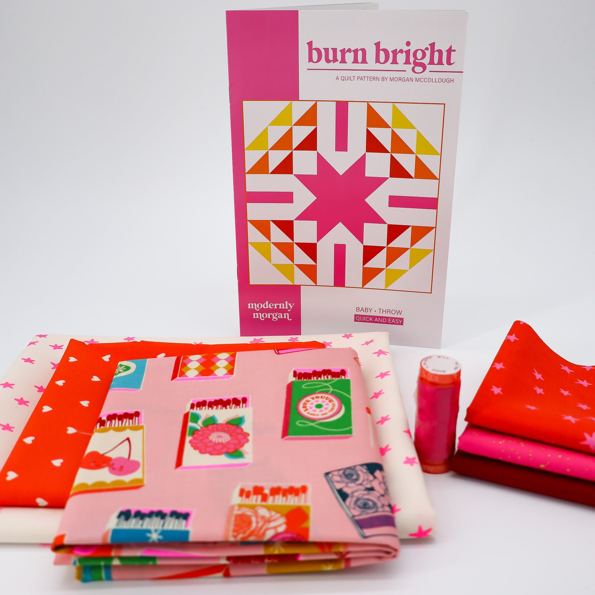 Burn Bright Quilt Kit - Spark