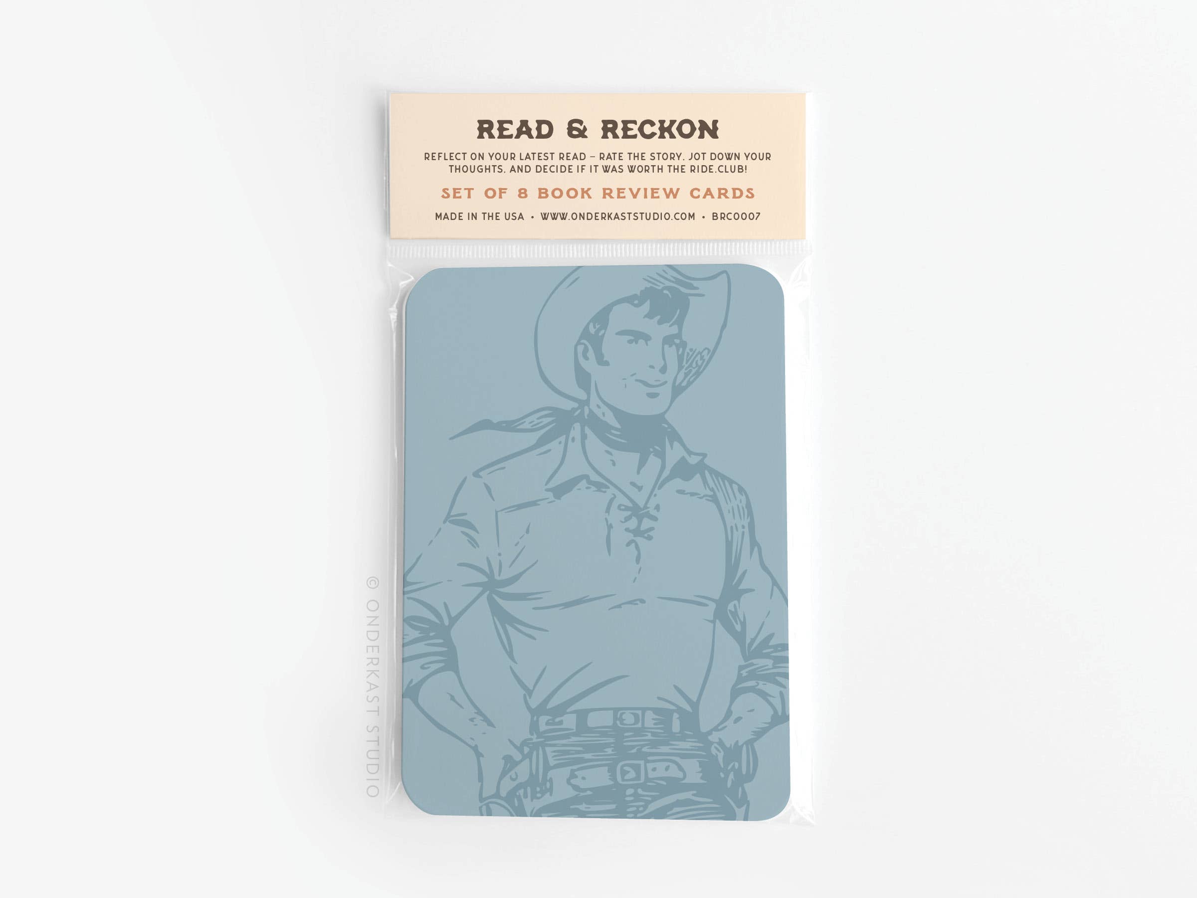 Read & Reckon - Book Review Cards