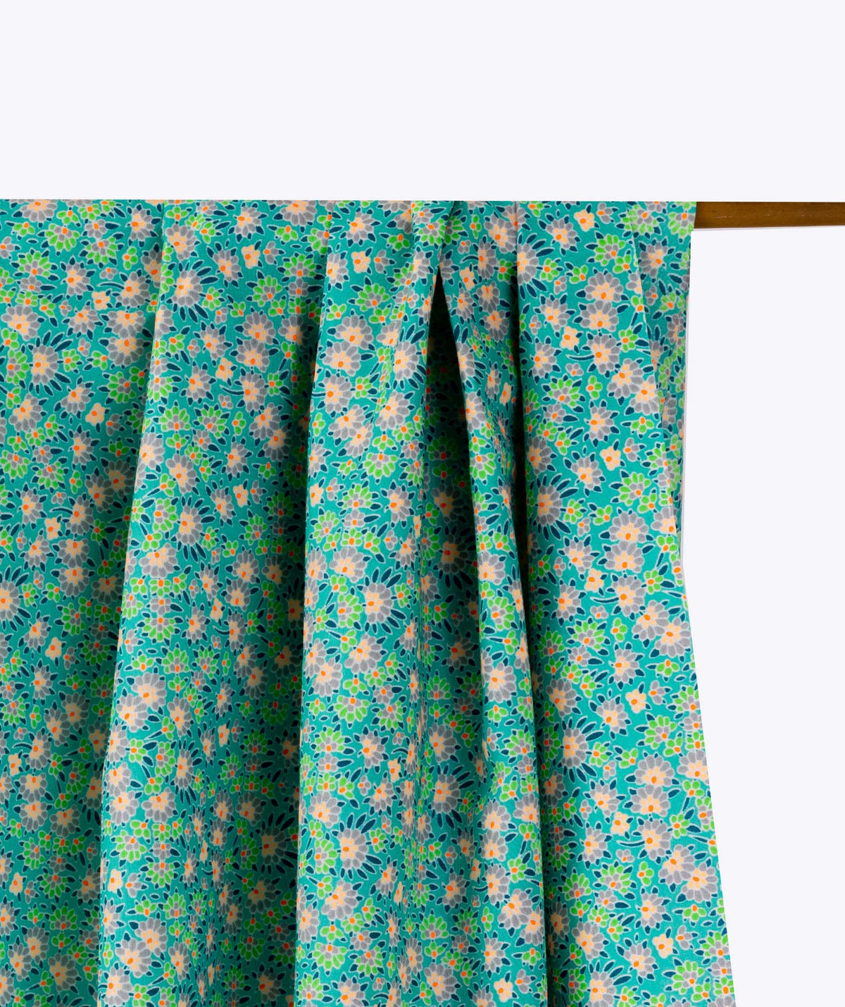 Calendula - Vert - Petit Pan - Cotton POPLIN