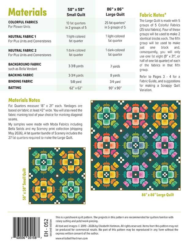 Casserole Quilt Kit - Scenery collection