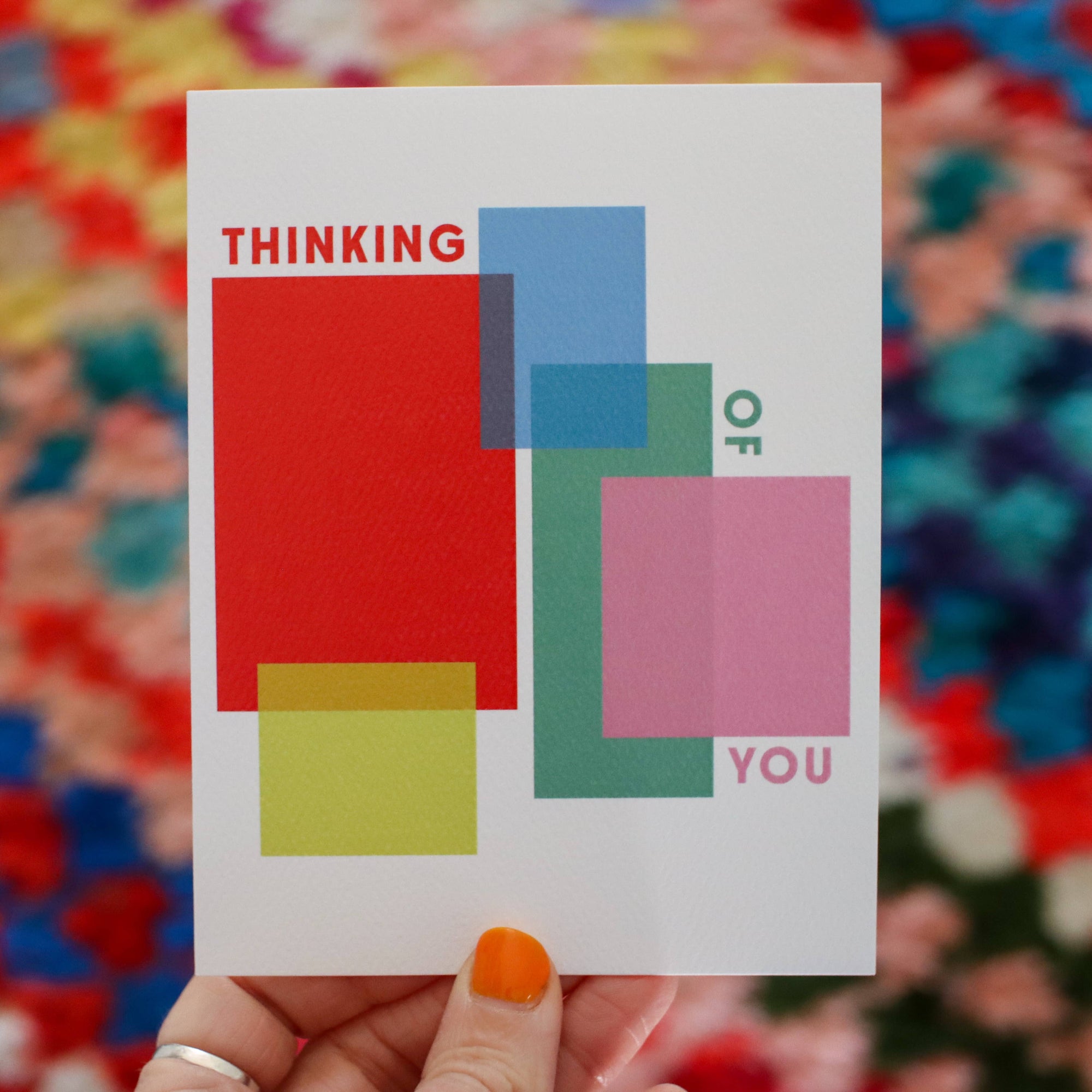 Thinking of You - greeting card