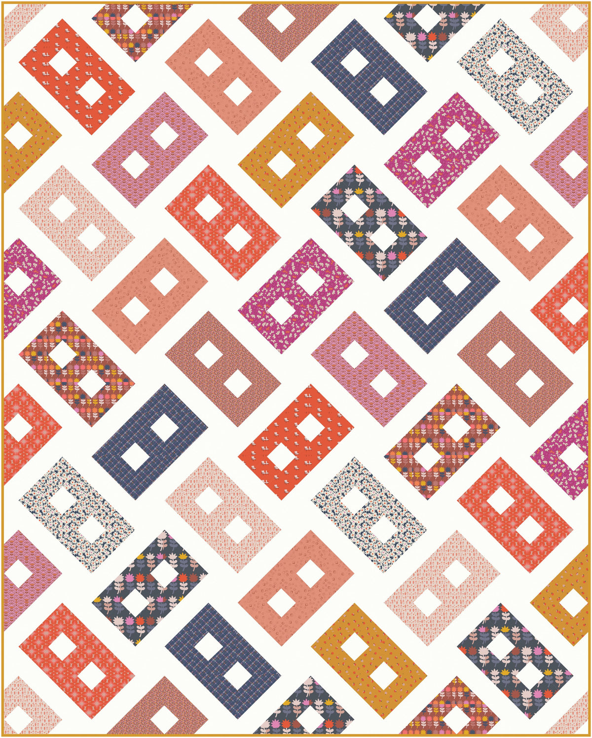Cinder Quilt Kit - Cinnamon Toast