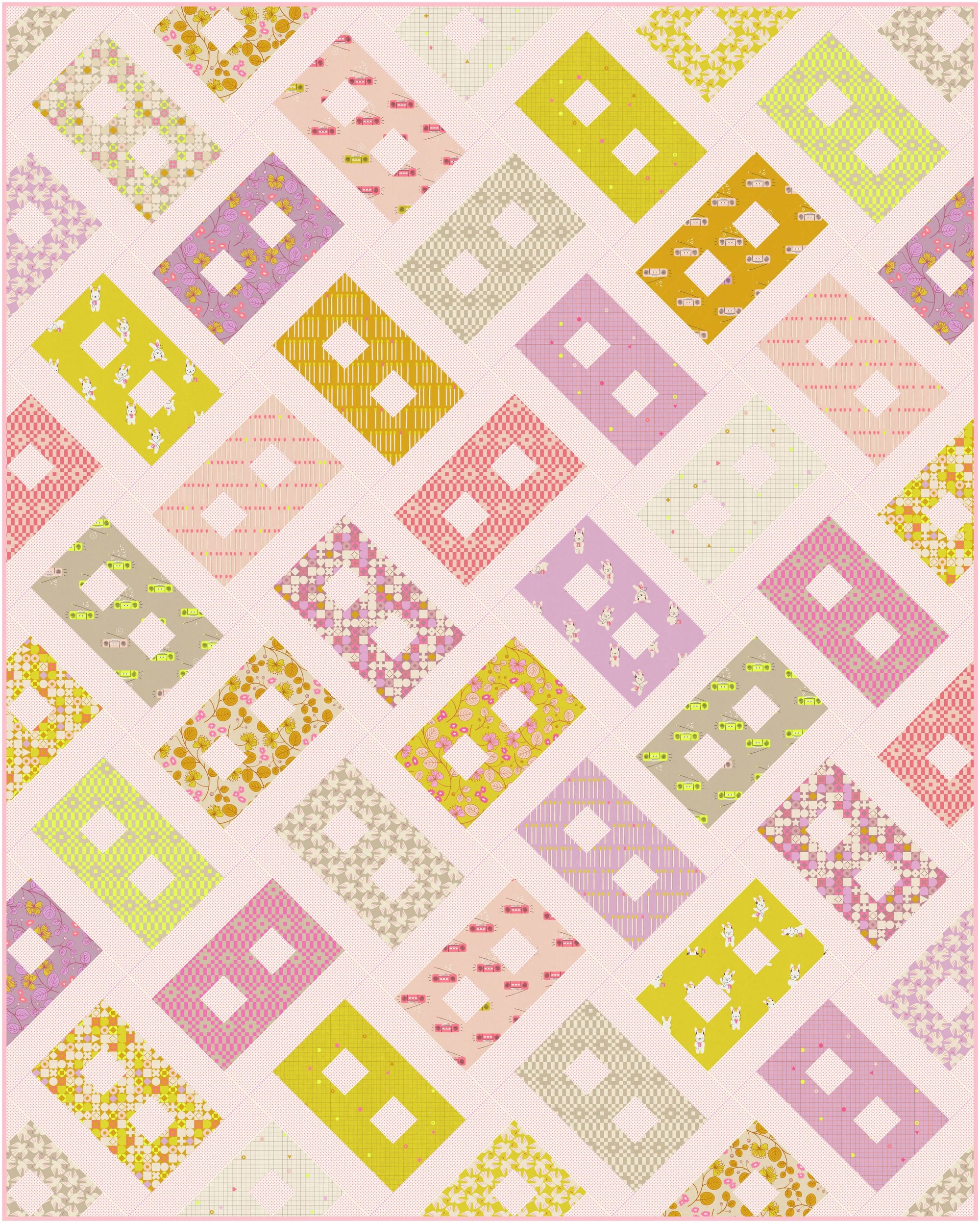 Cinder Quilt Kit - Lo-fi Linens