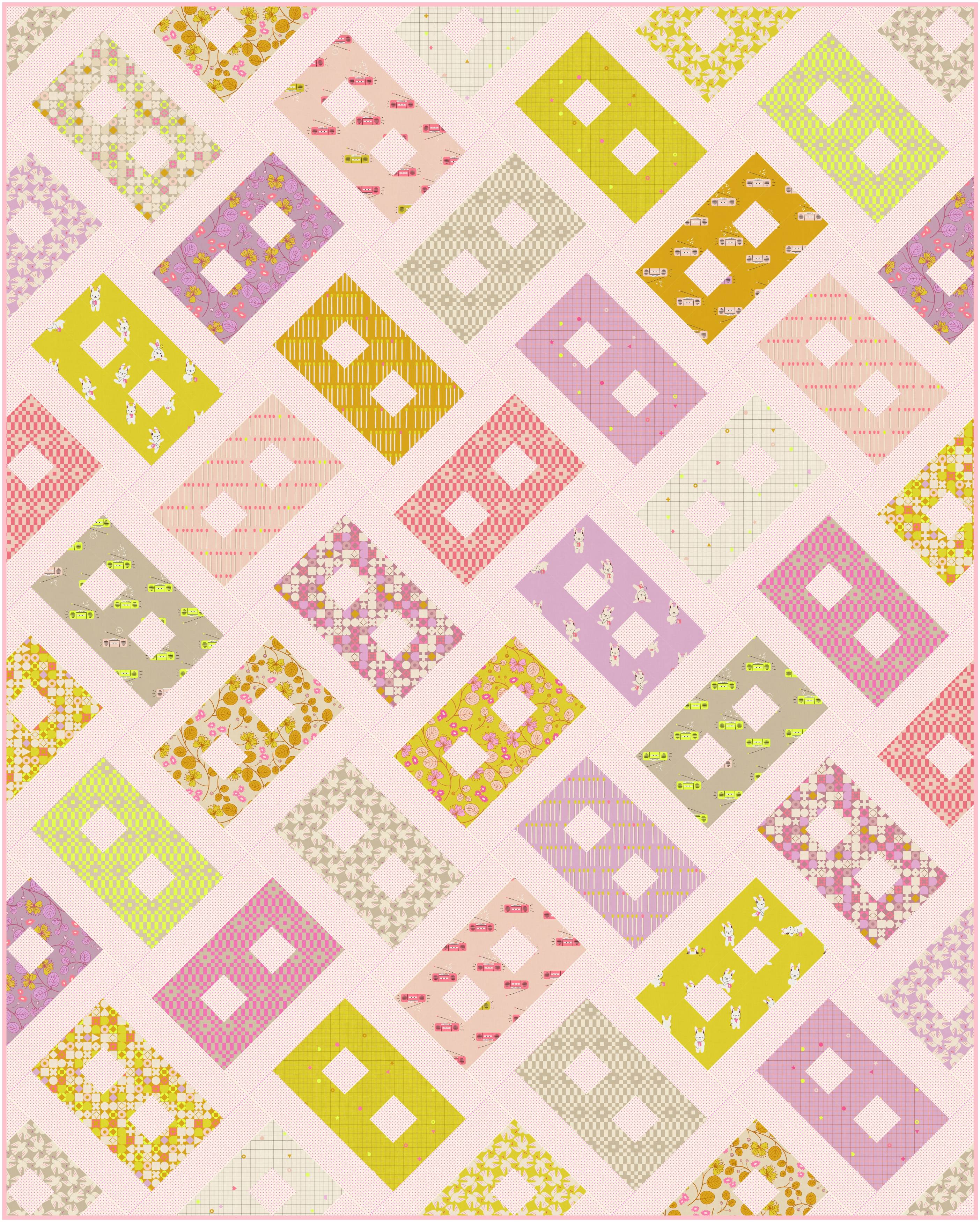 Cinder Quilt Kit - Lo-fi Linens