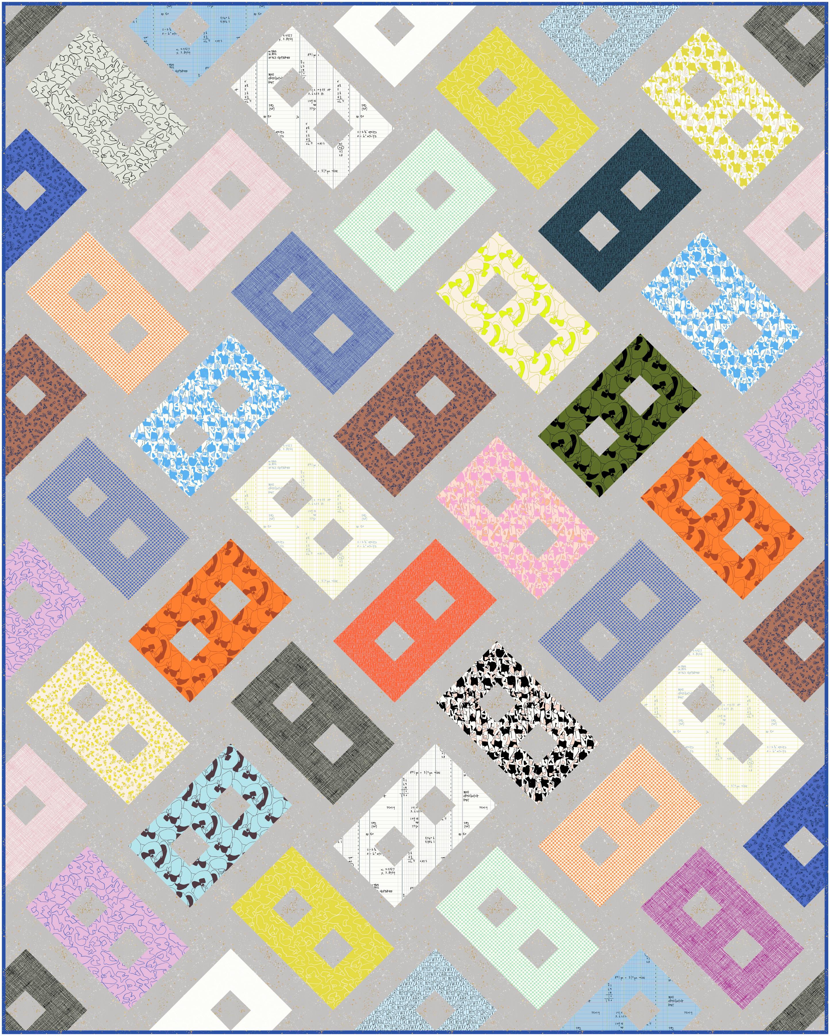 Cinder Quilt Kit - Memento