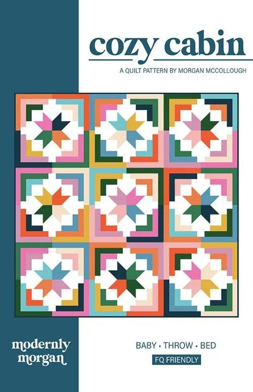 Cozy Cabin Quilt Pattern - Modernly Morgan