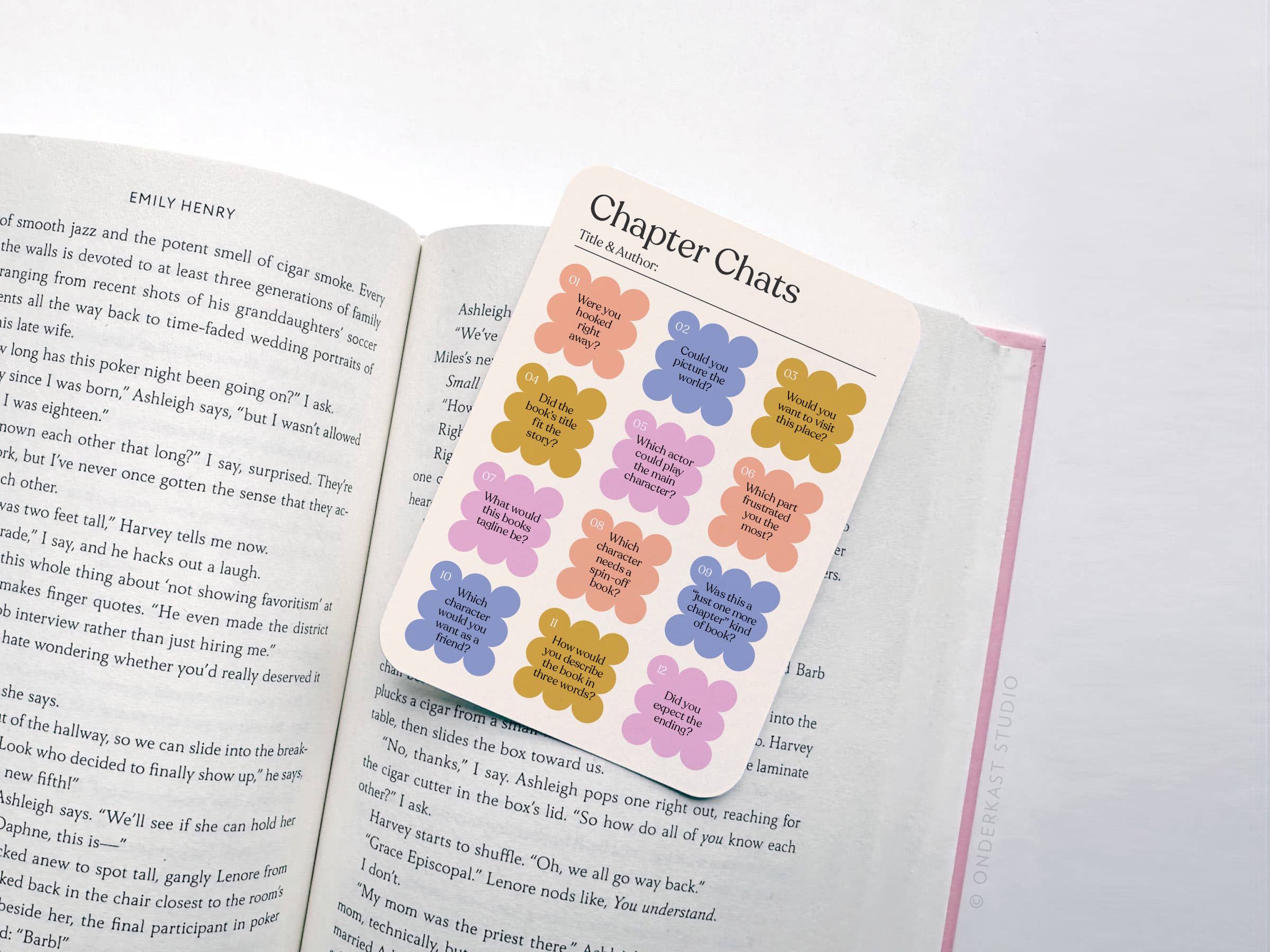 Chapter Chats - Book Review Cards