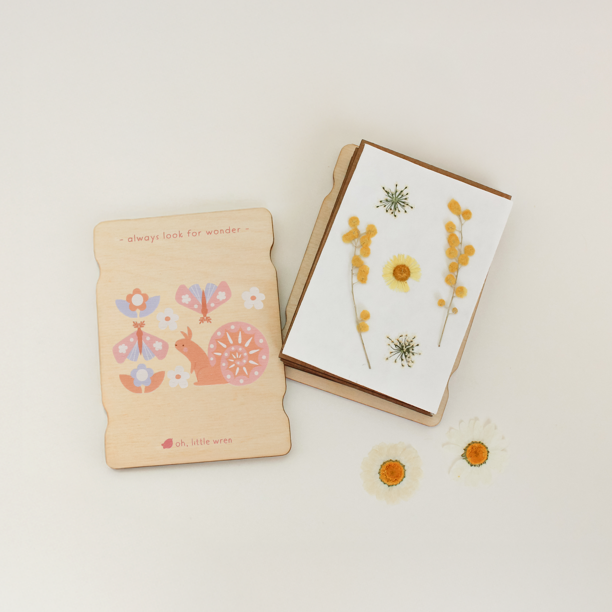 Little Nature Press - Mini Wooden Flower Press - Squirrel