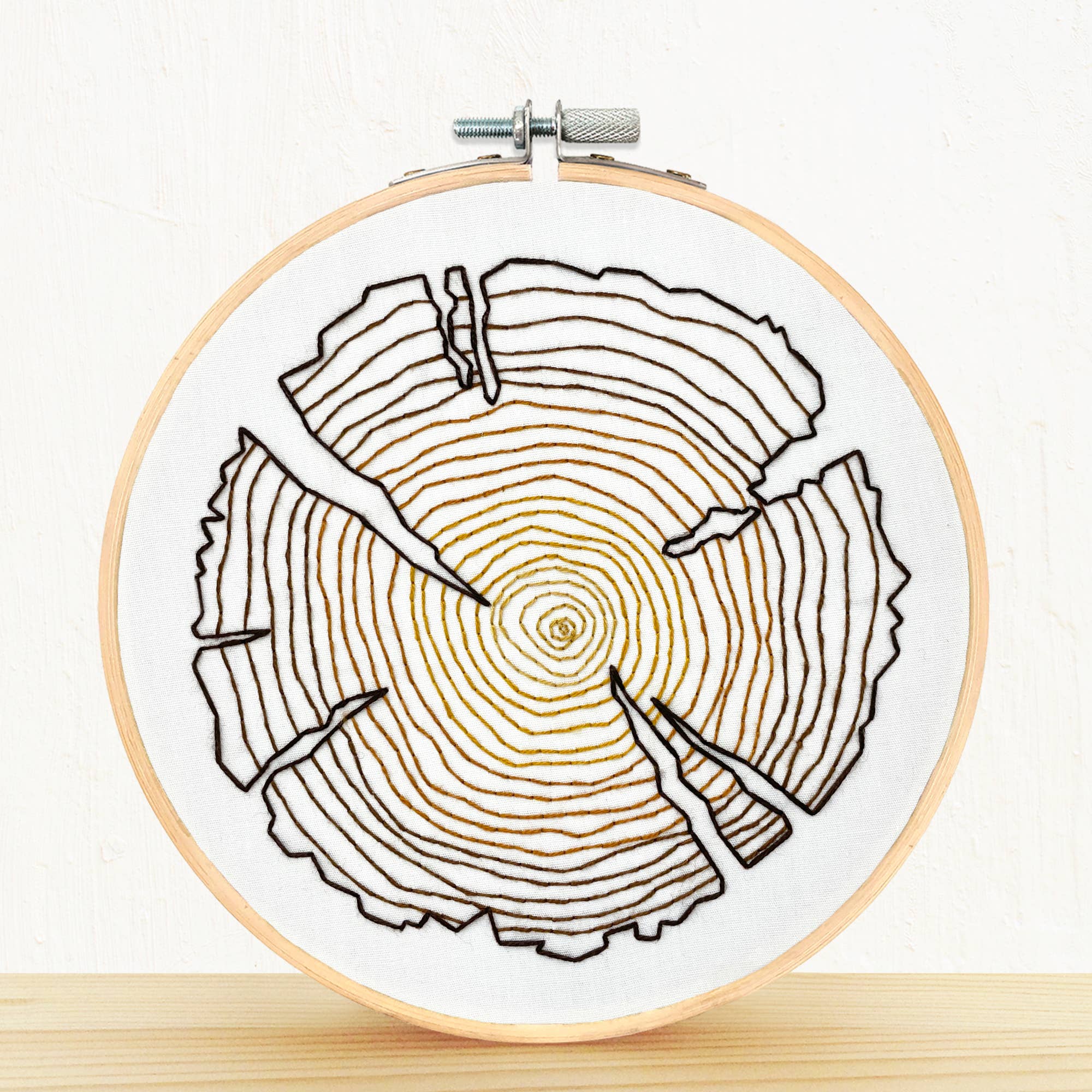 Tree Rings - Embroidery Kit