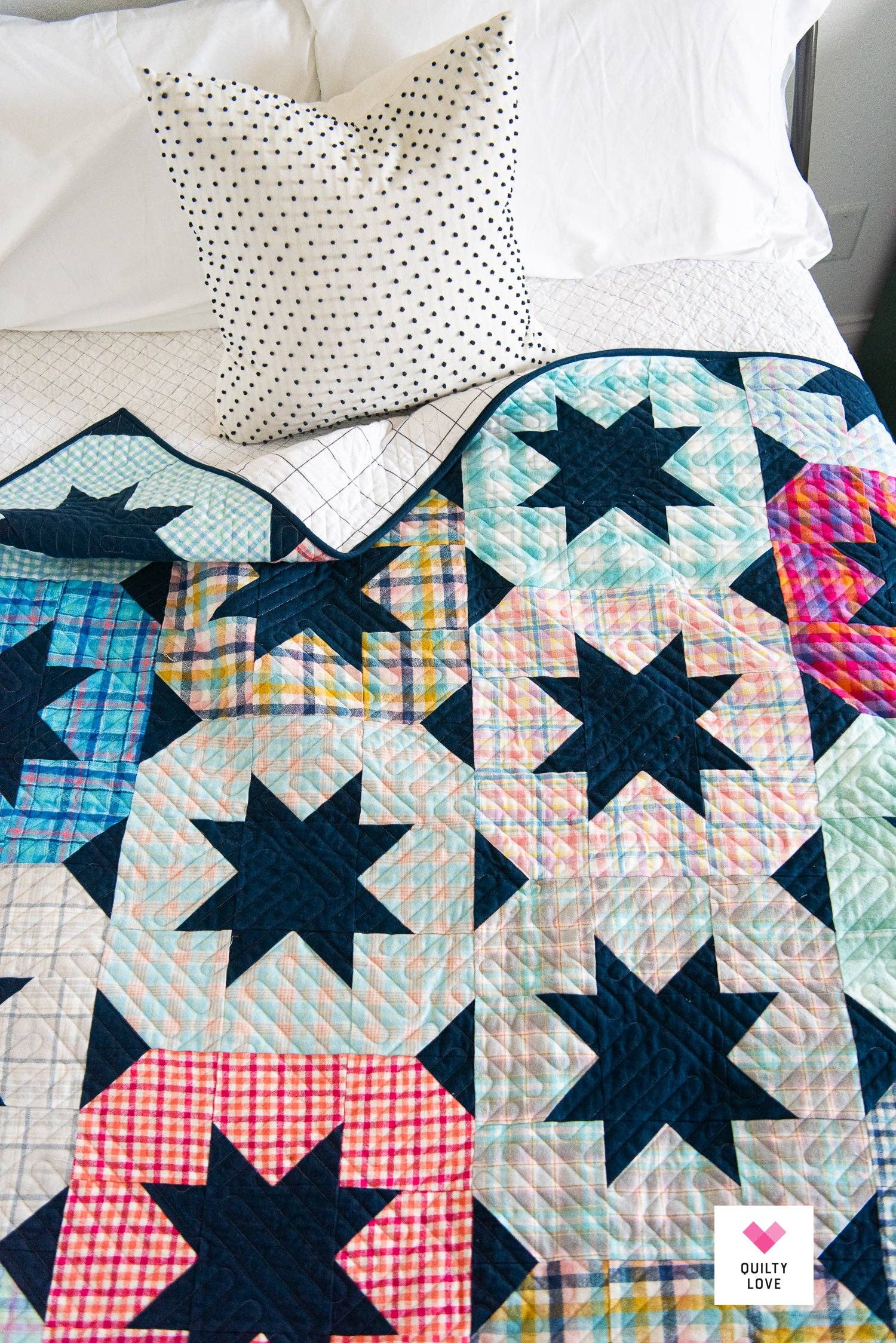 Classic Stars Quilt Pattern - Quilty Love