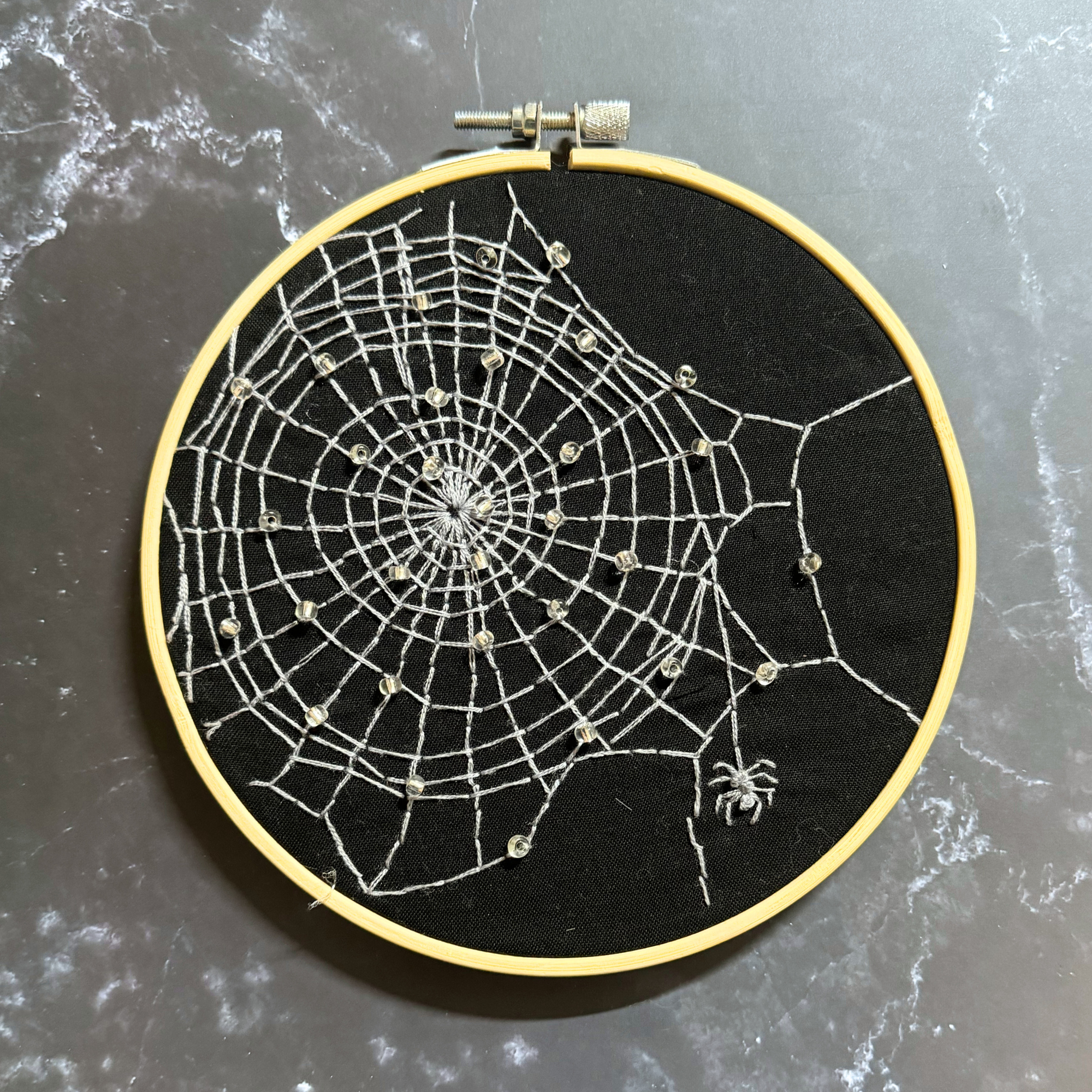 Web Weaver Spider Hand Embroidery Kit