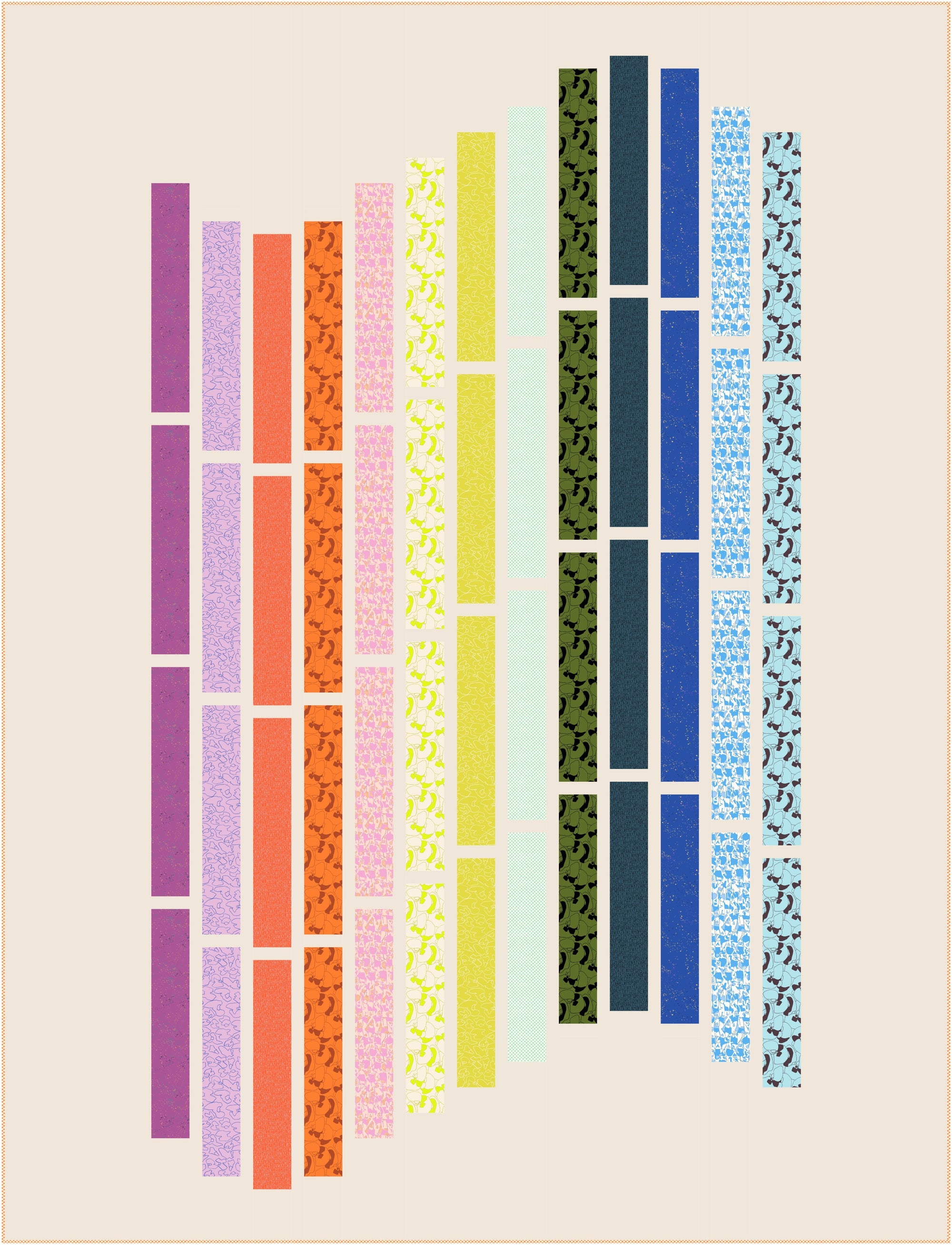 Decibels Quilt Kit - Mono