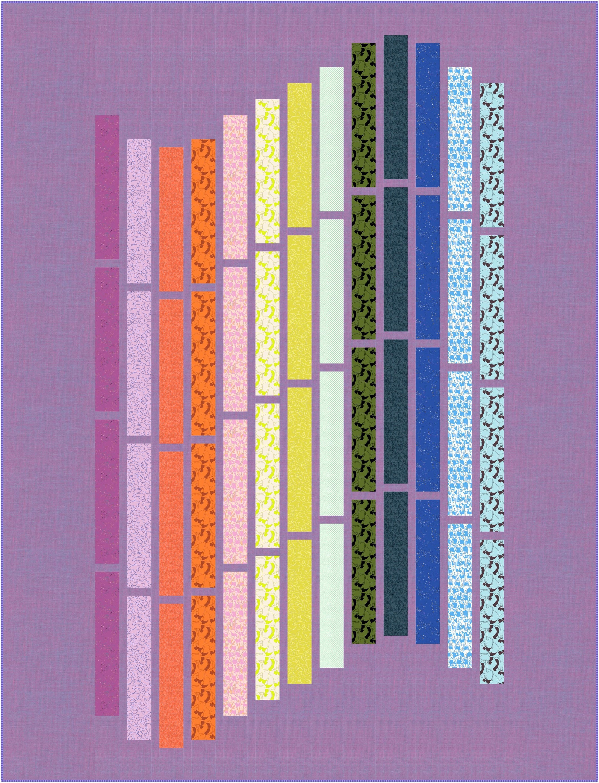 Decibels Quilt Kit - Stereo