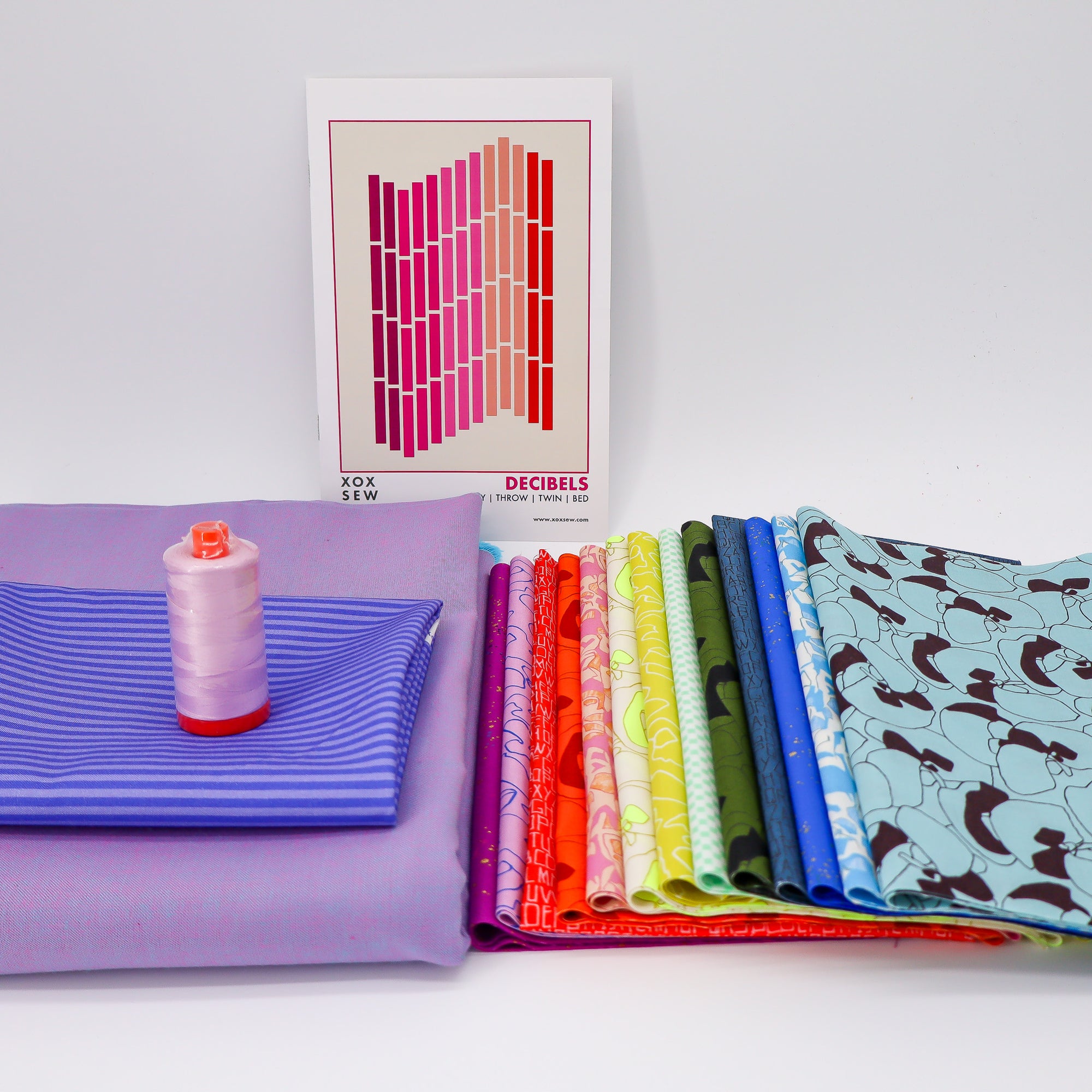 Decibels Quilt Kit - Stereo