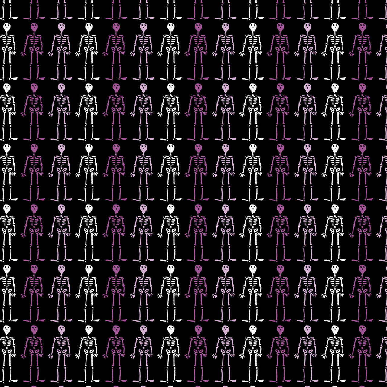 The Lineup - Black/Purple - Dem Bones